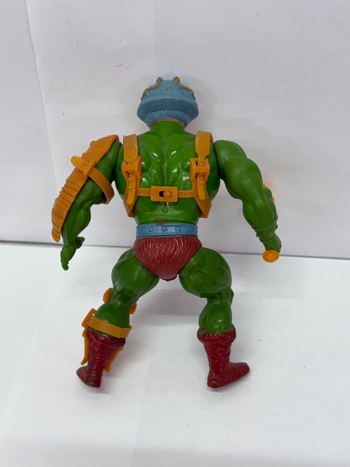 MOTU Man-At-Arms Red Dot Masters of the Universe Complete Vintage Figure #1