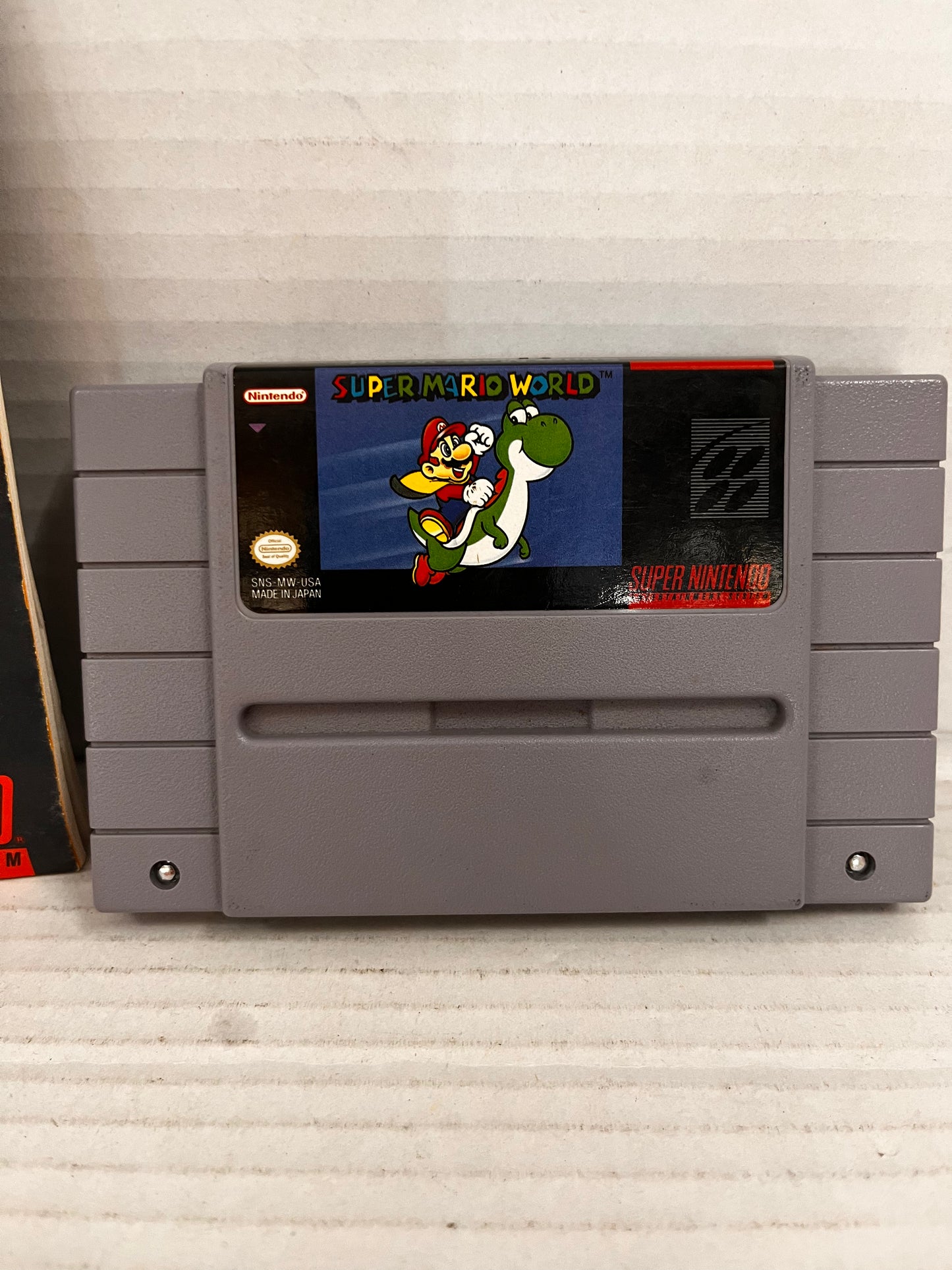 Super Mario World (SNES) With Manual