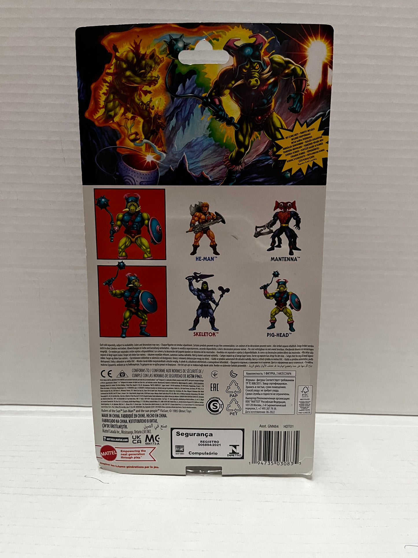 Masters of the Universe Origins Pig-Head Sun-Man Action Figure