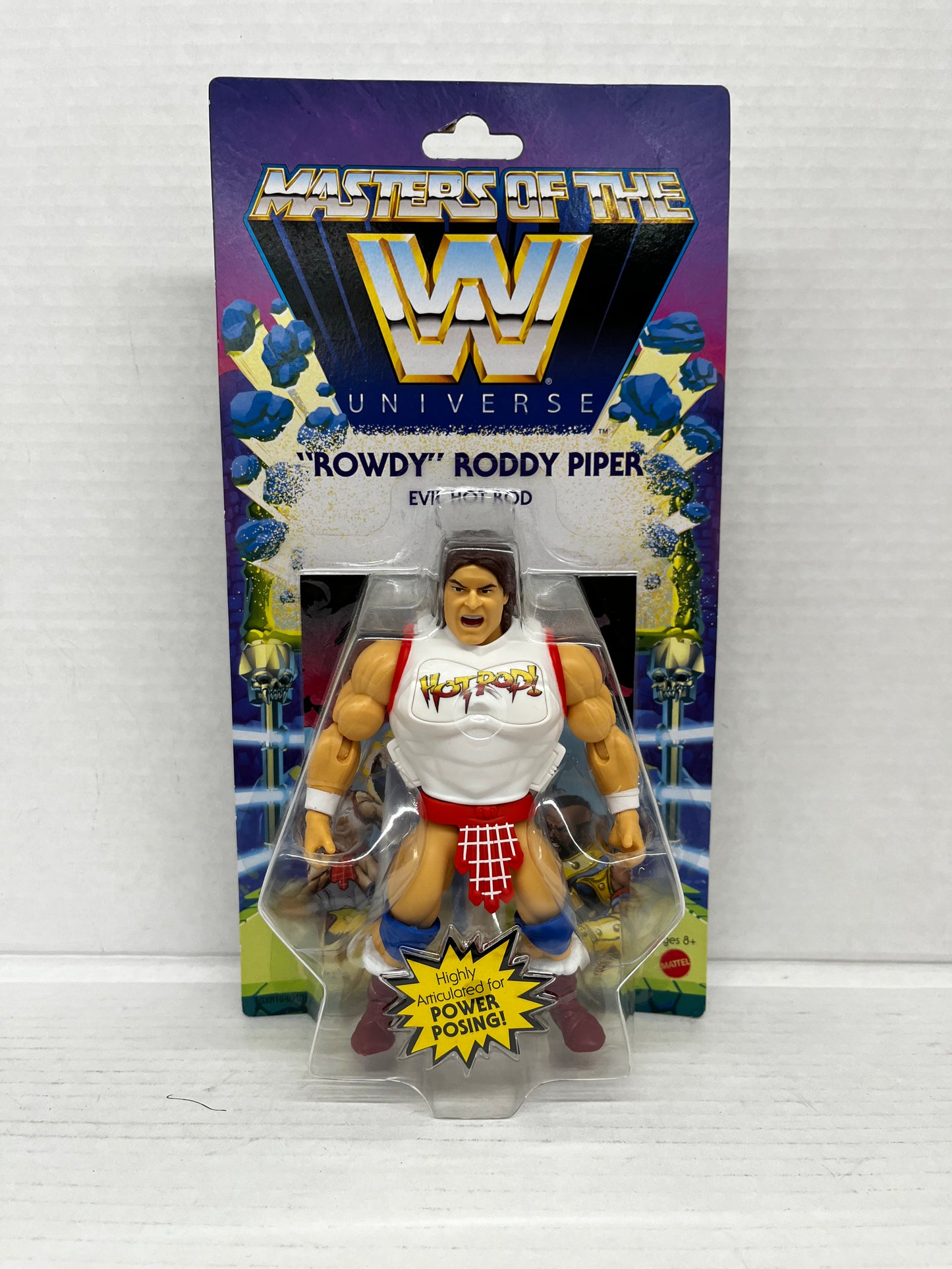 Mattel Masters of the WWE Universe "Rowdy" Roddy Piper Sealed MOTU