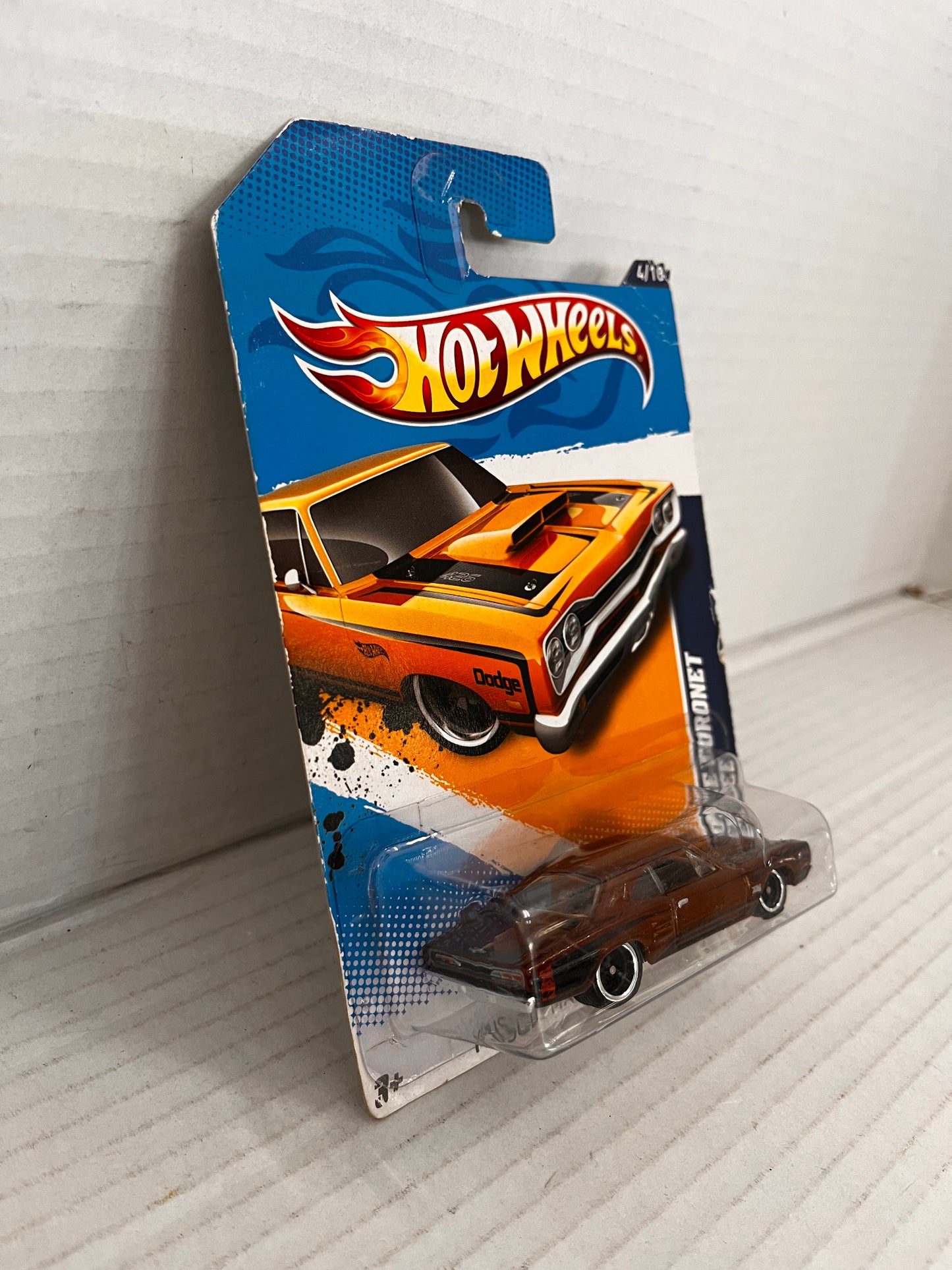 2012 Hot Wheels Super Treasure Hunt '69 Dodge Coronet Super Bee W/ Protector