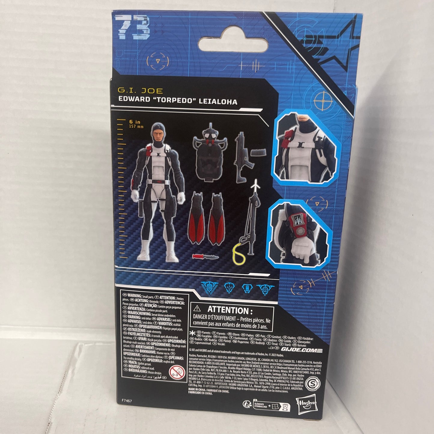 G.I. Joe Classified Series #73 Edward Torpedo Leialoha