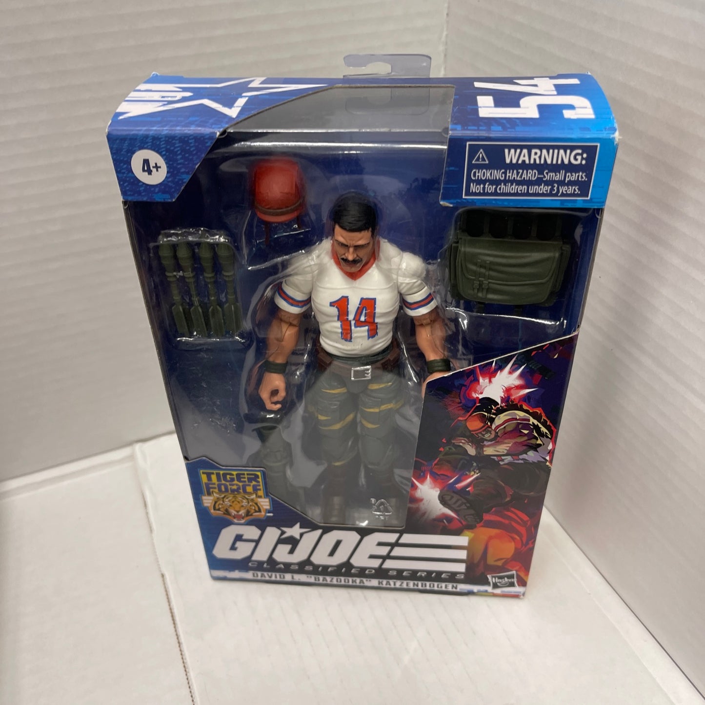 G.I.Joe Classified Series #54 Tiger force David L Bazooka
