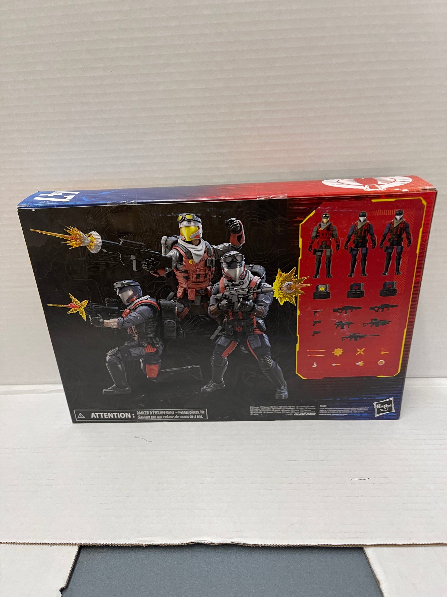 GI Joe Classified Series Cobra VIPER OFFICER and VIPERS #47