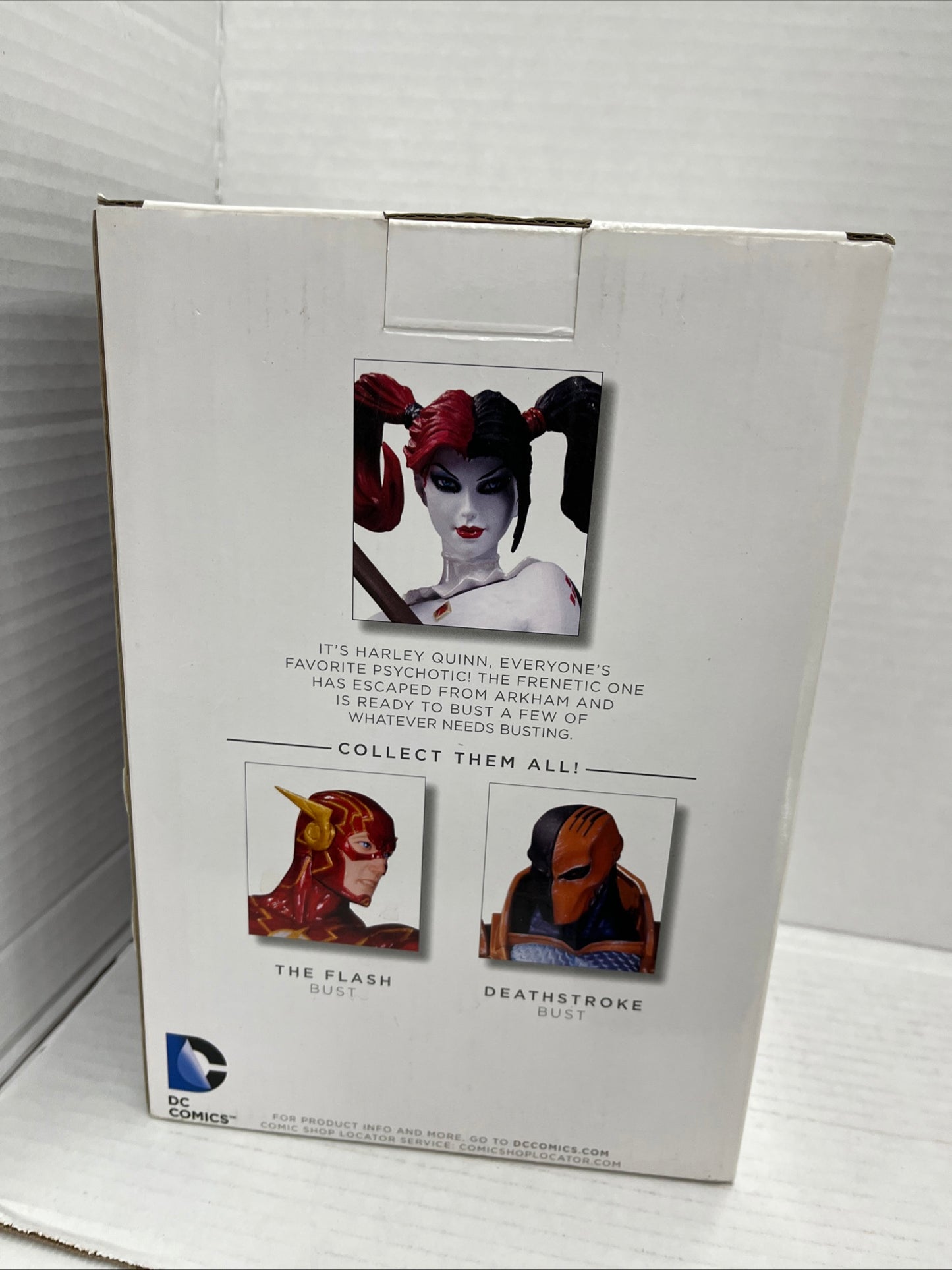 DC Comics Super-Villains Harley Quinn Bust Second Edtion