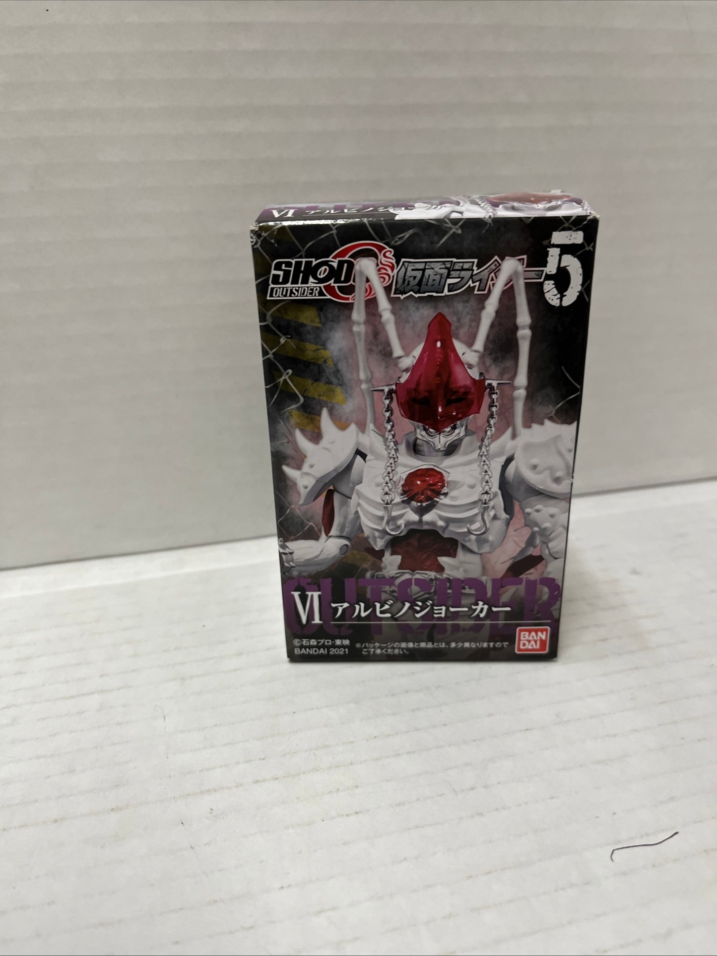 SHODO-O ALBINO JOKER UNDEAD Blade Outsider Masked Rider | BANDAI Action Figure