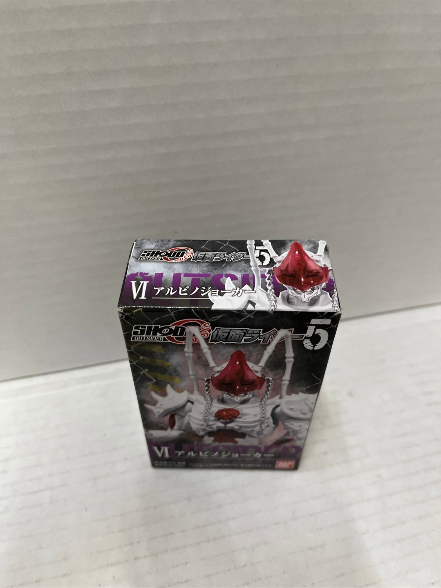 SHODO-O ALBINO JOKER UNDEAD Blade Outsider Masked Rider | BANDAI Action Figure