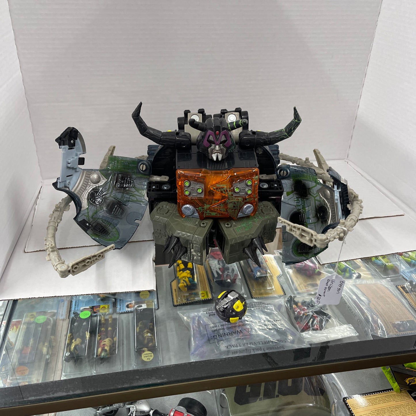 Hasbro Transformers Energon Unicron Black Version Complete