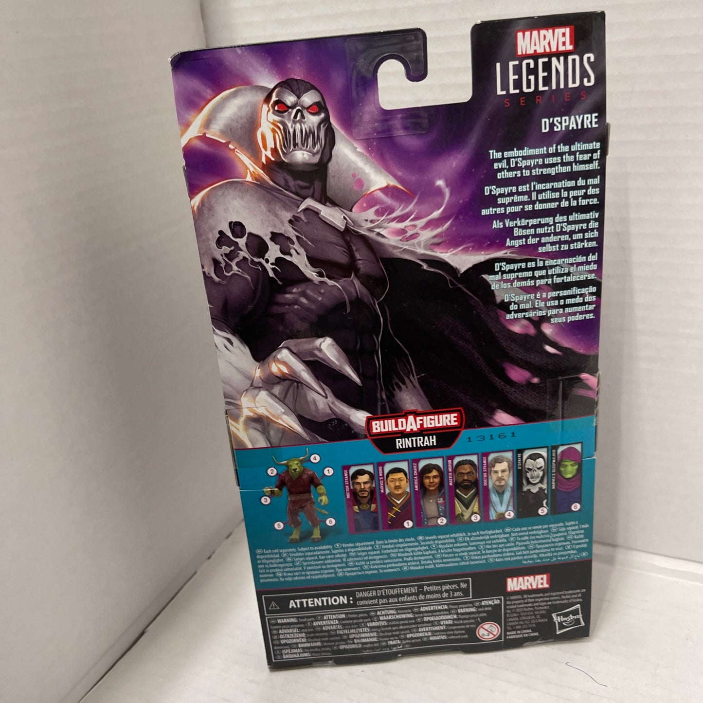 Marvel Legends D’Spayre Rintrah BAF