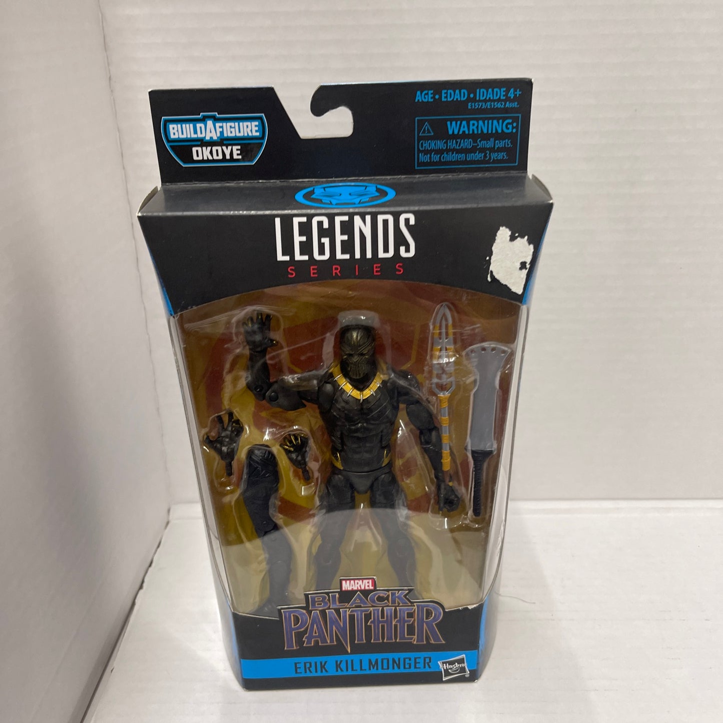Marvel Legends Black Panther Okoye Baf Wave EriK Killmonger