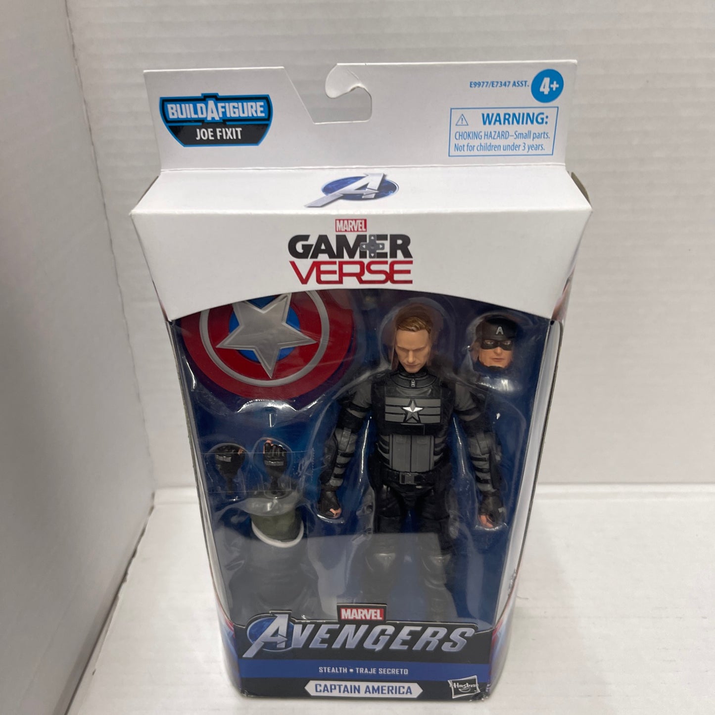 Marvel Legends Gamerverse Captain America Stealth Joe Fixit Black Suit