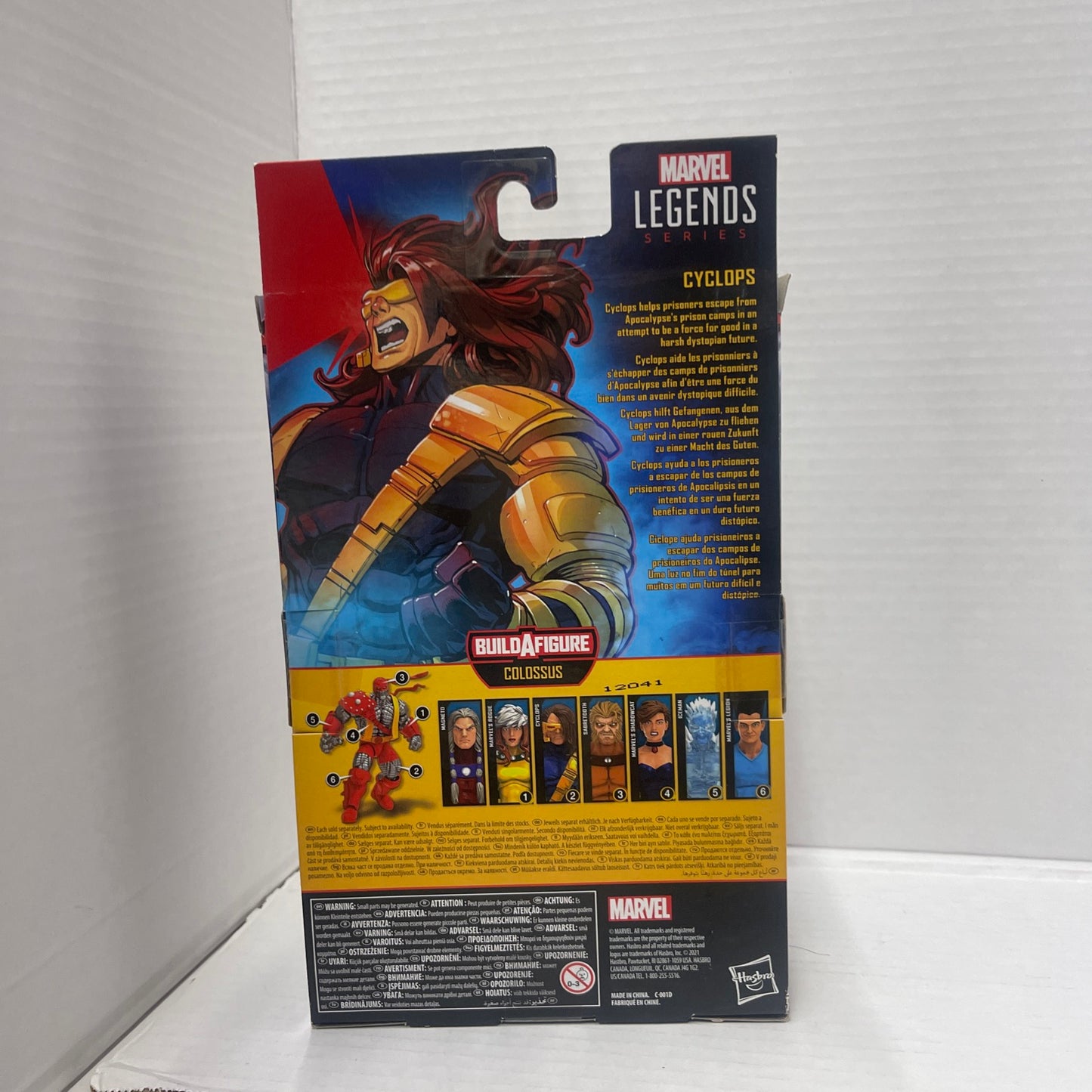 Marvel Legends CYCLOPS X-Men Age of Apocalypse Colossus BAF