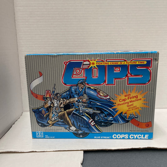 1988 Cops Cycle MISB Vintage COPS Hasbro Vehicle C.O.P.S. N' Crooks NEW Sealed.