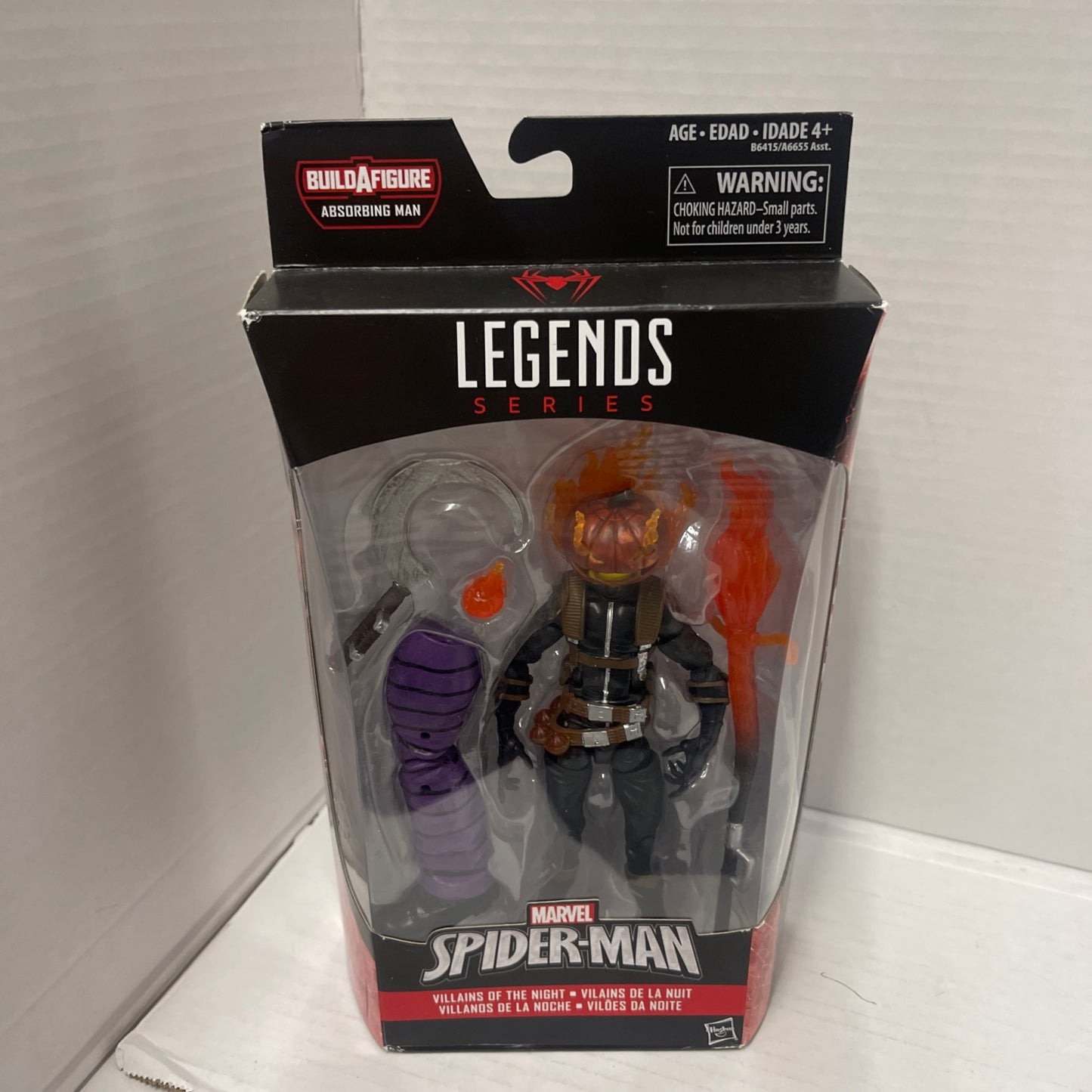 Marvel Legends Jack O Lantern Action Figure Absorbing Man BAF Leg