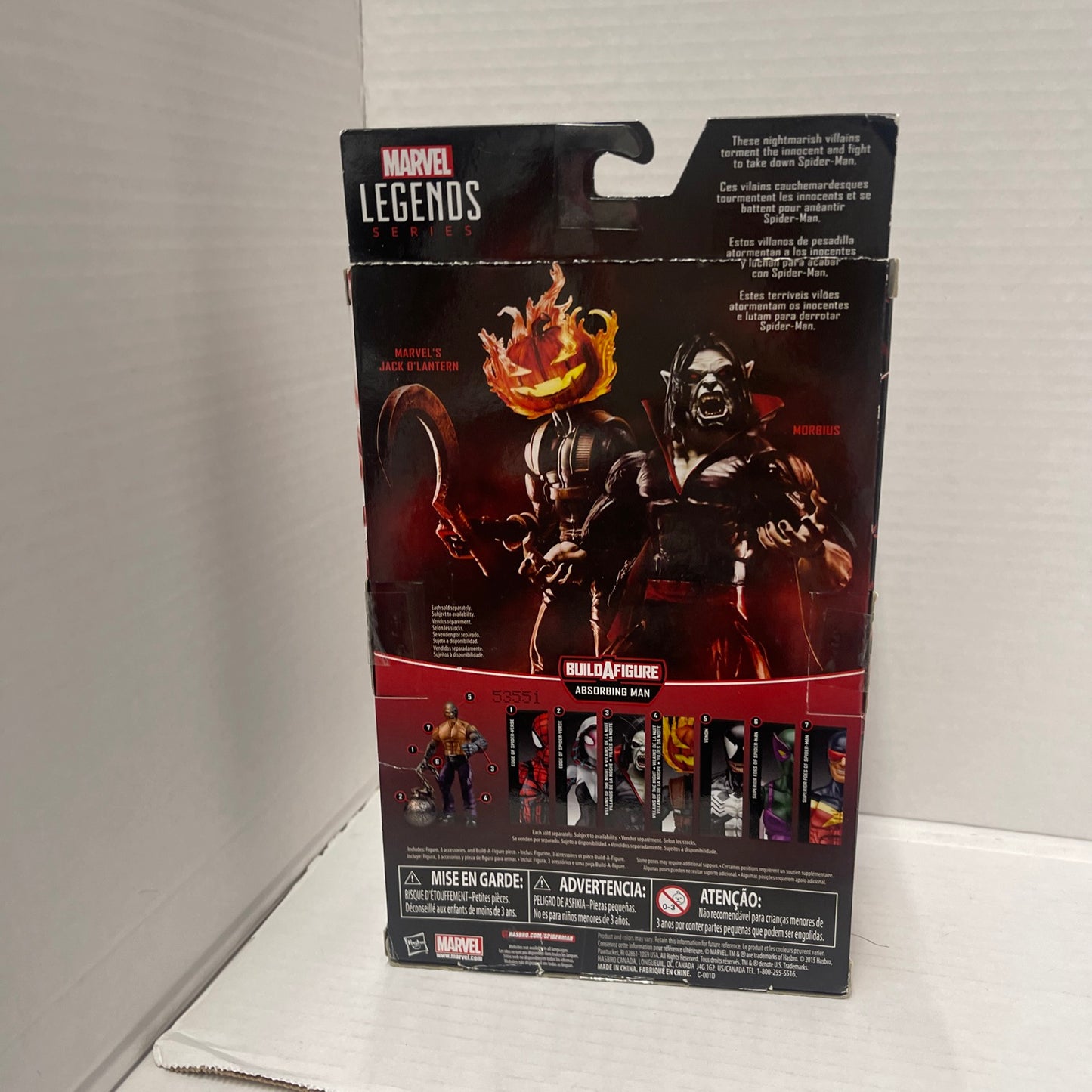 Marvel Legends Jack O Lantern Action Figure Absorbing Man BAF Leg