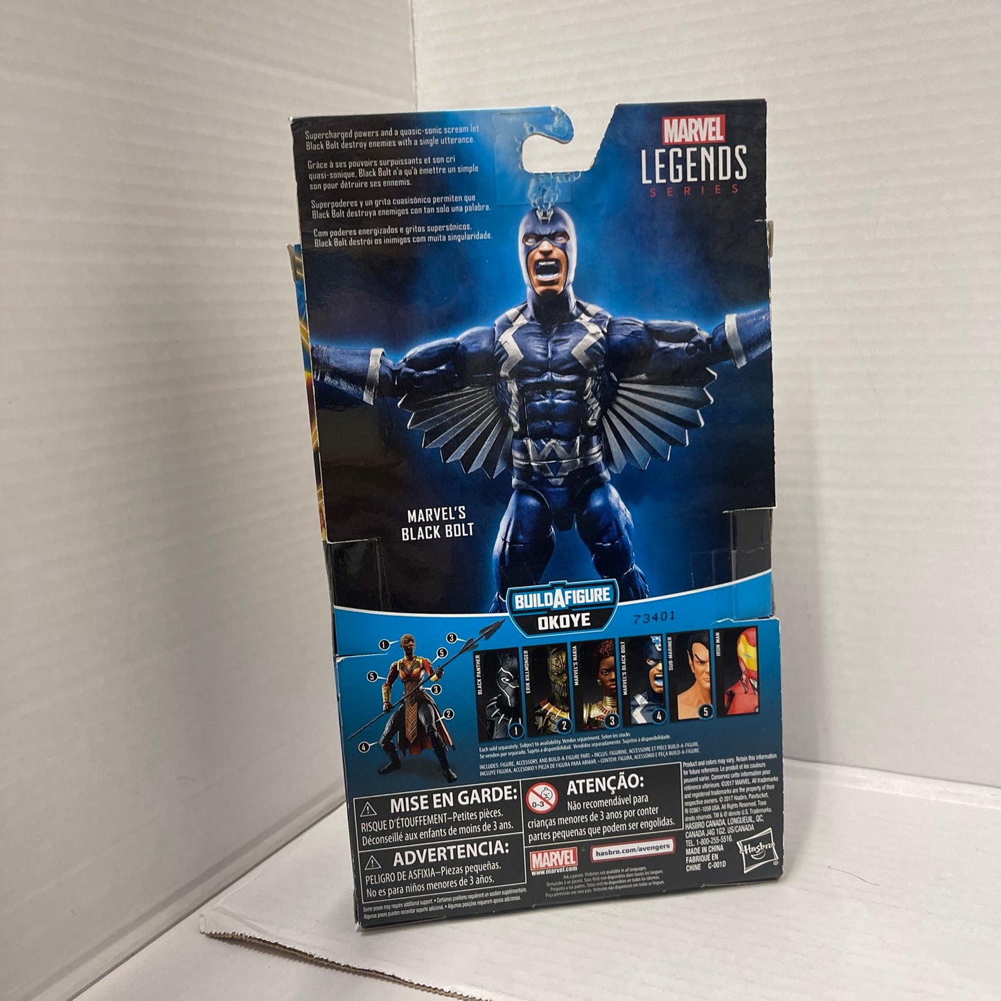 Marvel Legends Series black Bolt