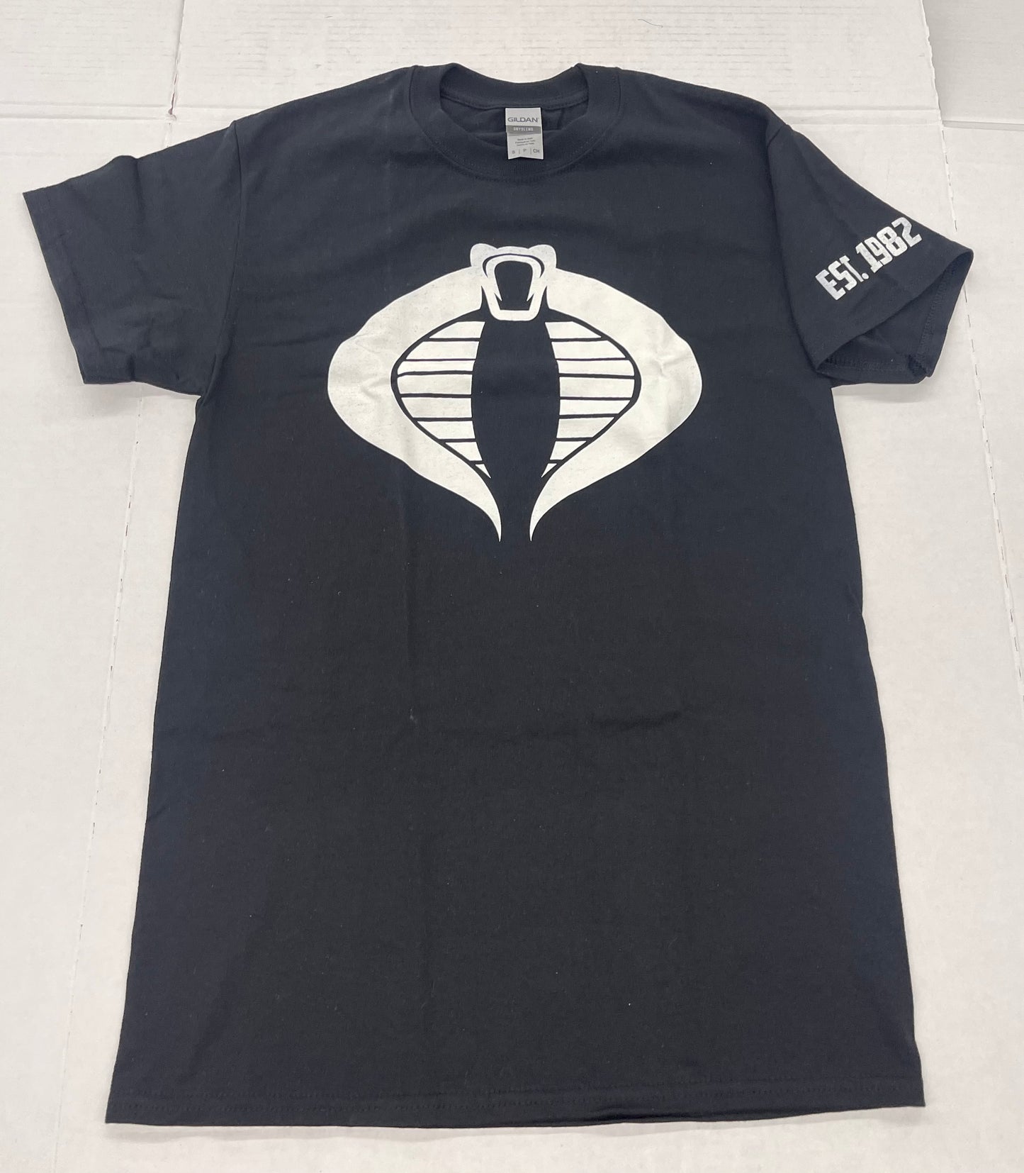 Cobra white logo shirt