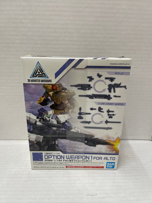 BANDAI 1/144 30 Minutes Missions OPTION WEAPON for ALTO #1 30MM