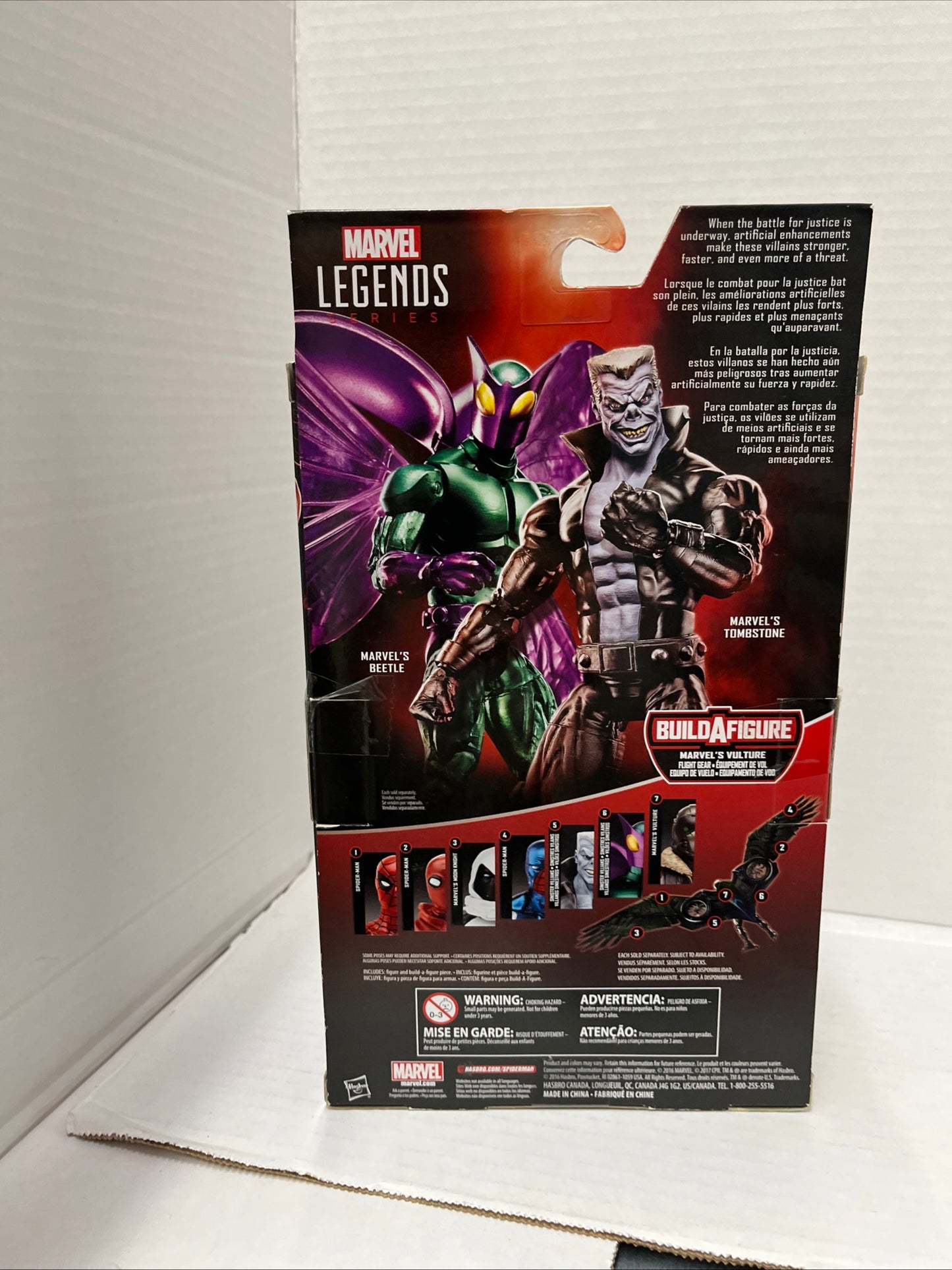 Marvel Legends tombstone Sinister Villains BAF Vulture Spider-Man Wave