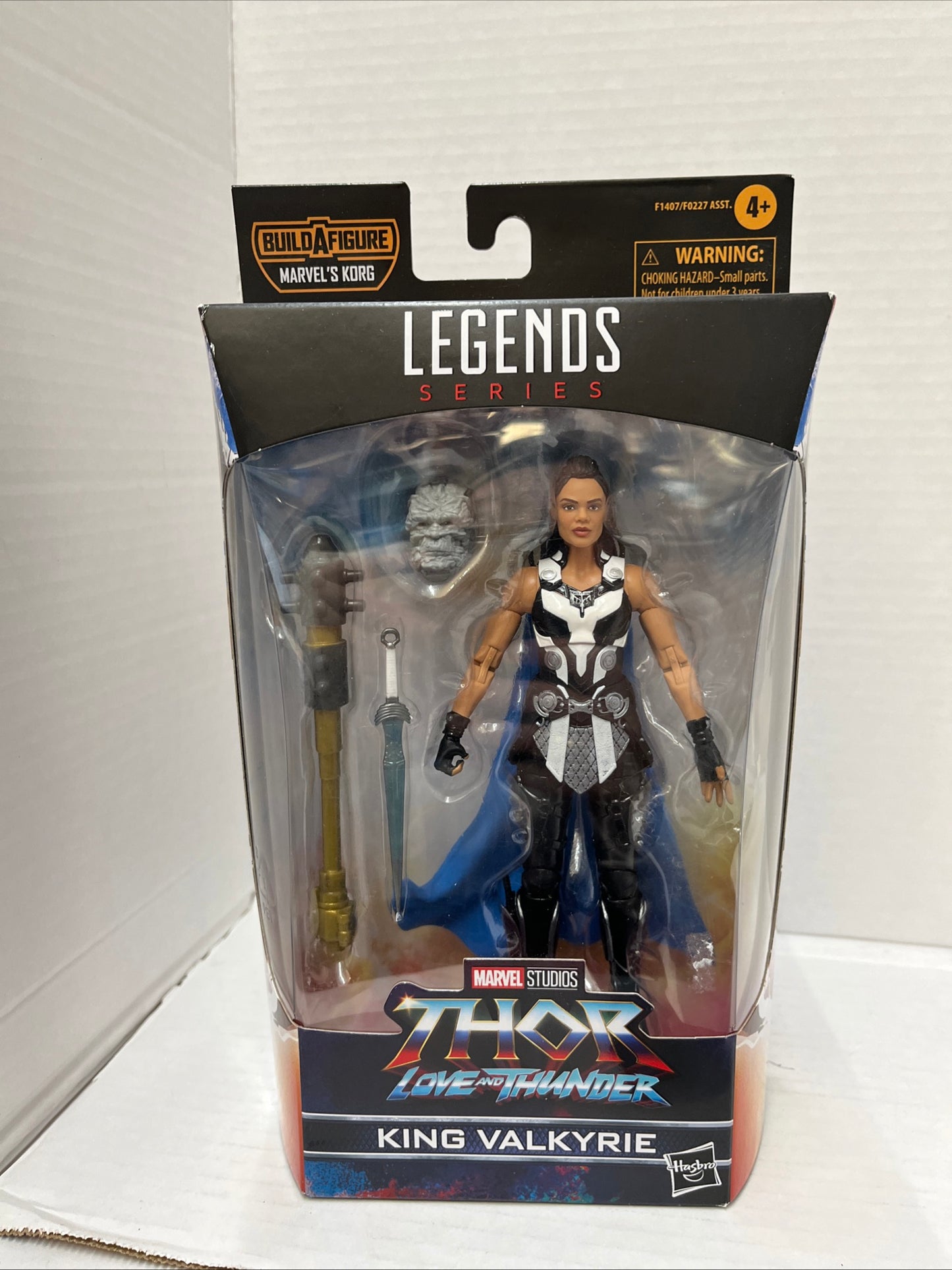Marvel Legends Thor Love & Thunder : King Valkyrie BAF Korg