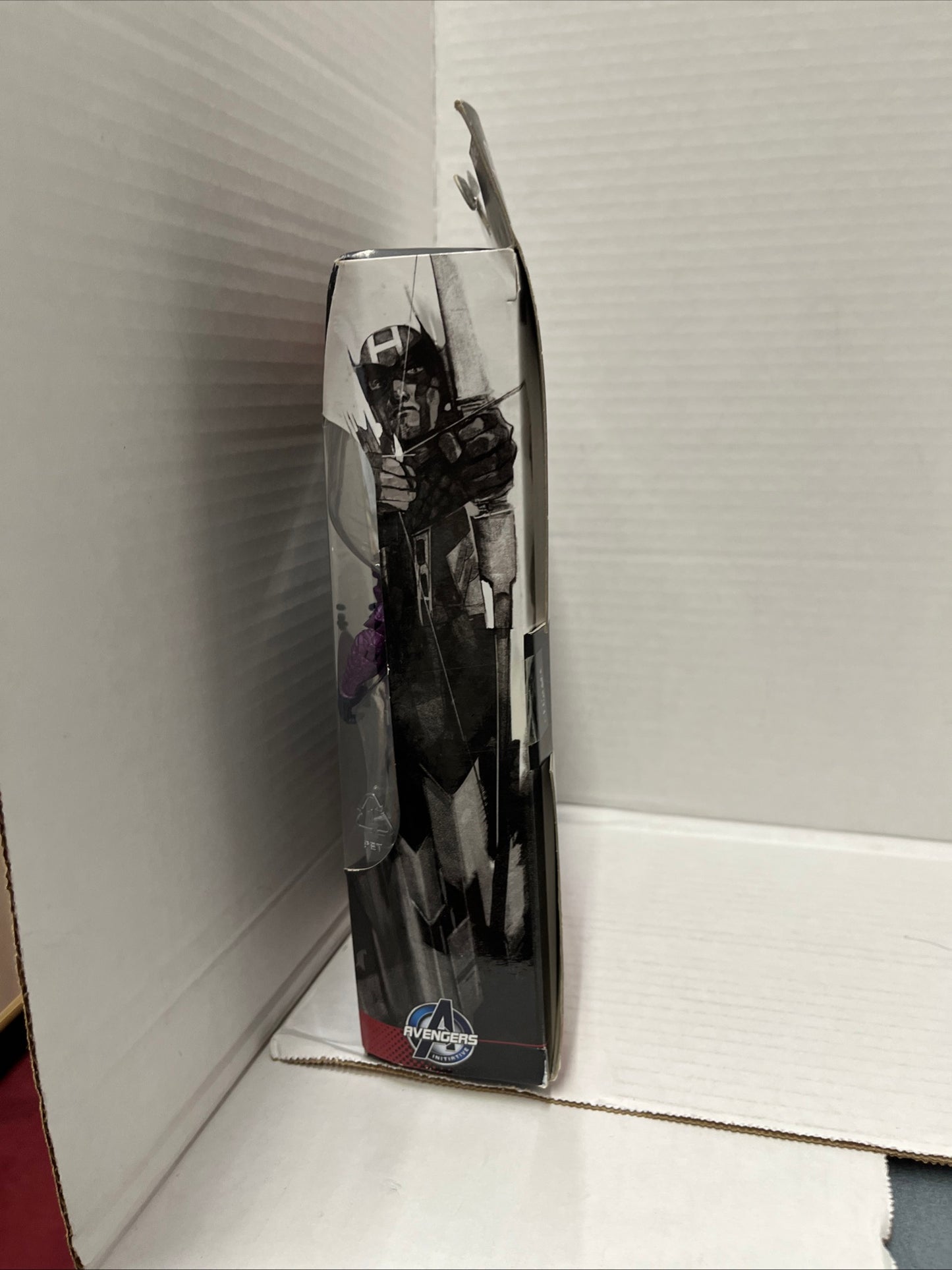 Marvel Legends, Hawkeye of the Avengers, The Allfather series. Box Damage