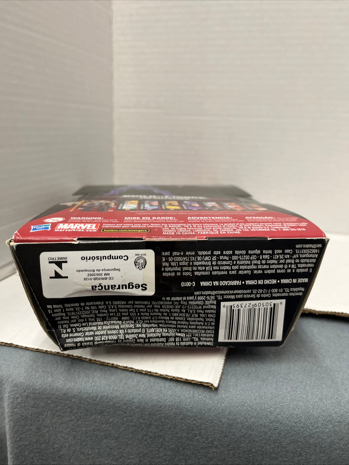 Marvel Legends, Hawkeye of the Avengers, The Allfather series. Box Damage