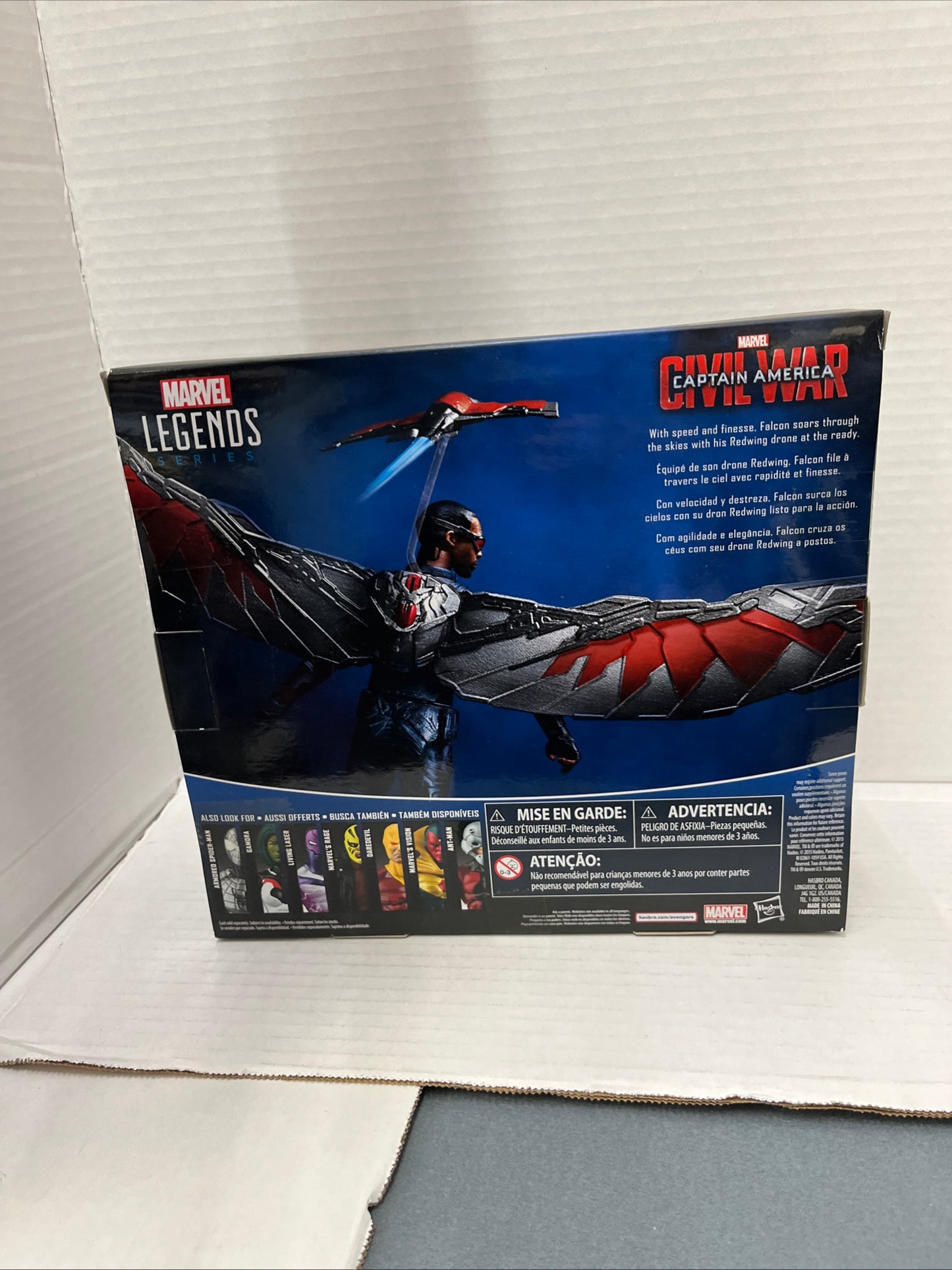 Marvel Legends Captain America Civil War Marvel's Falcon 3.75 Figure New