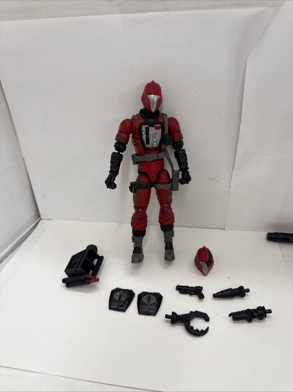 G.I. Joe Classified Series Figure Cobra Crimson Bat #60 Complete