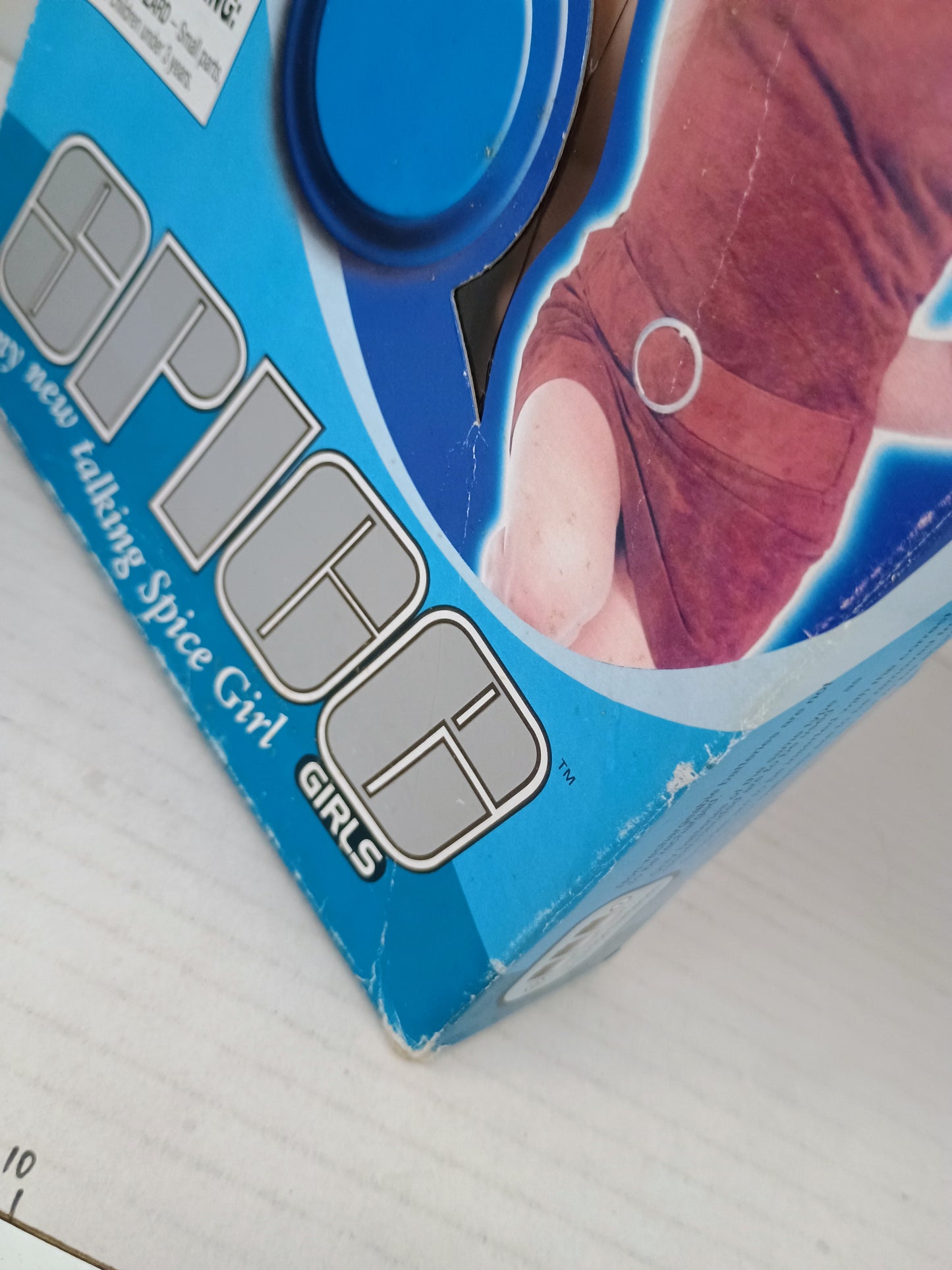 Retro 1999 Spice Girls Victoria Talking Fashion Doll Toymax Box Damage