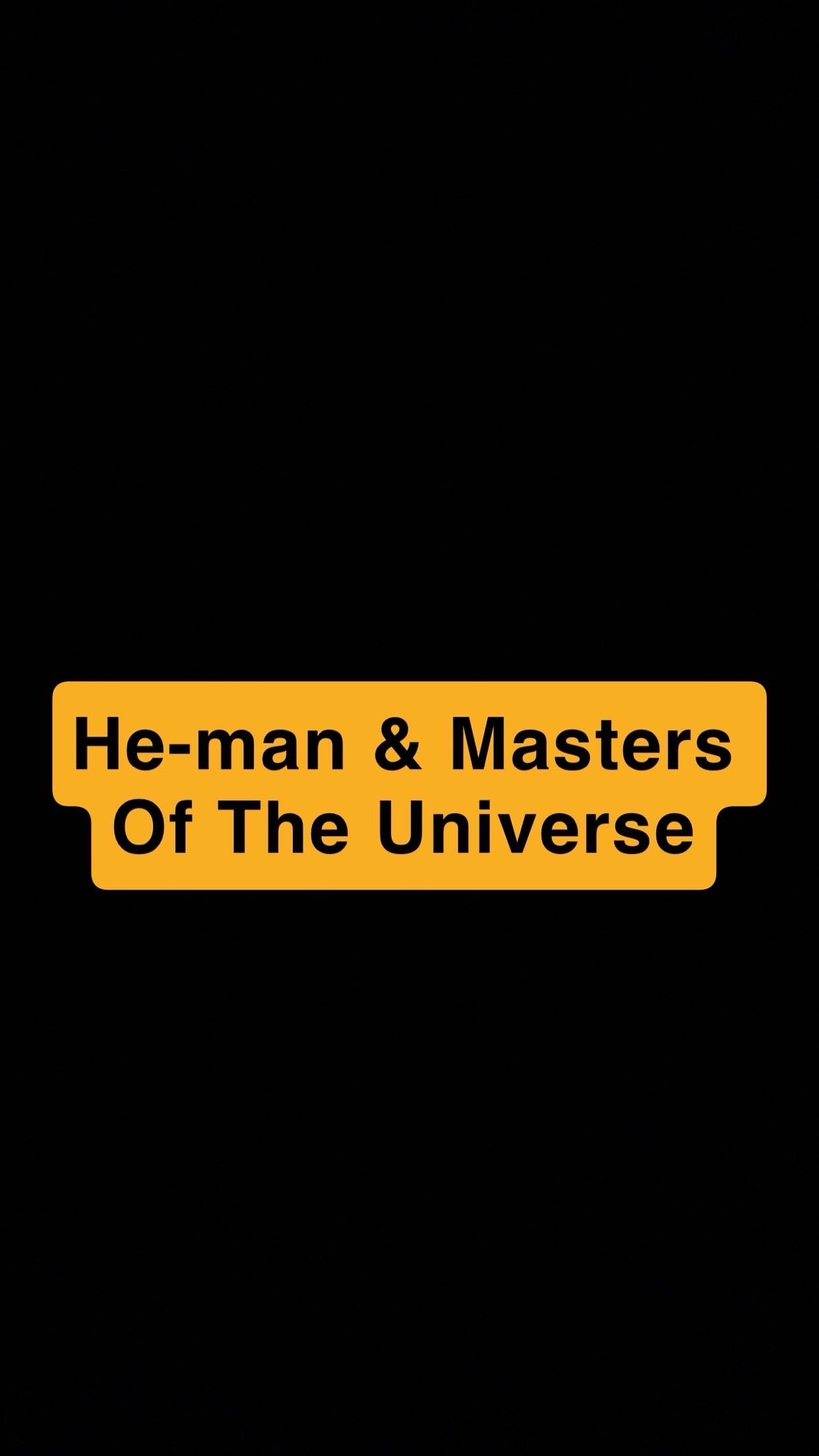 He-Man & The Masters Of The Universe