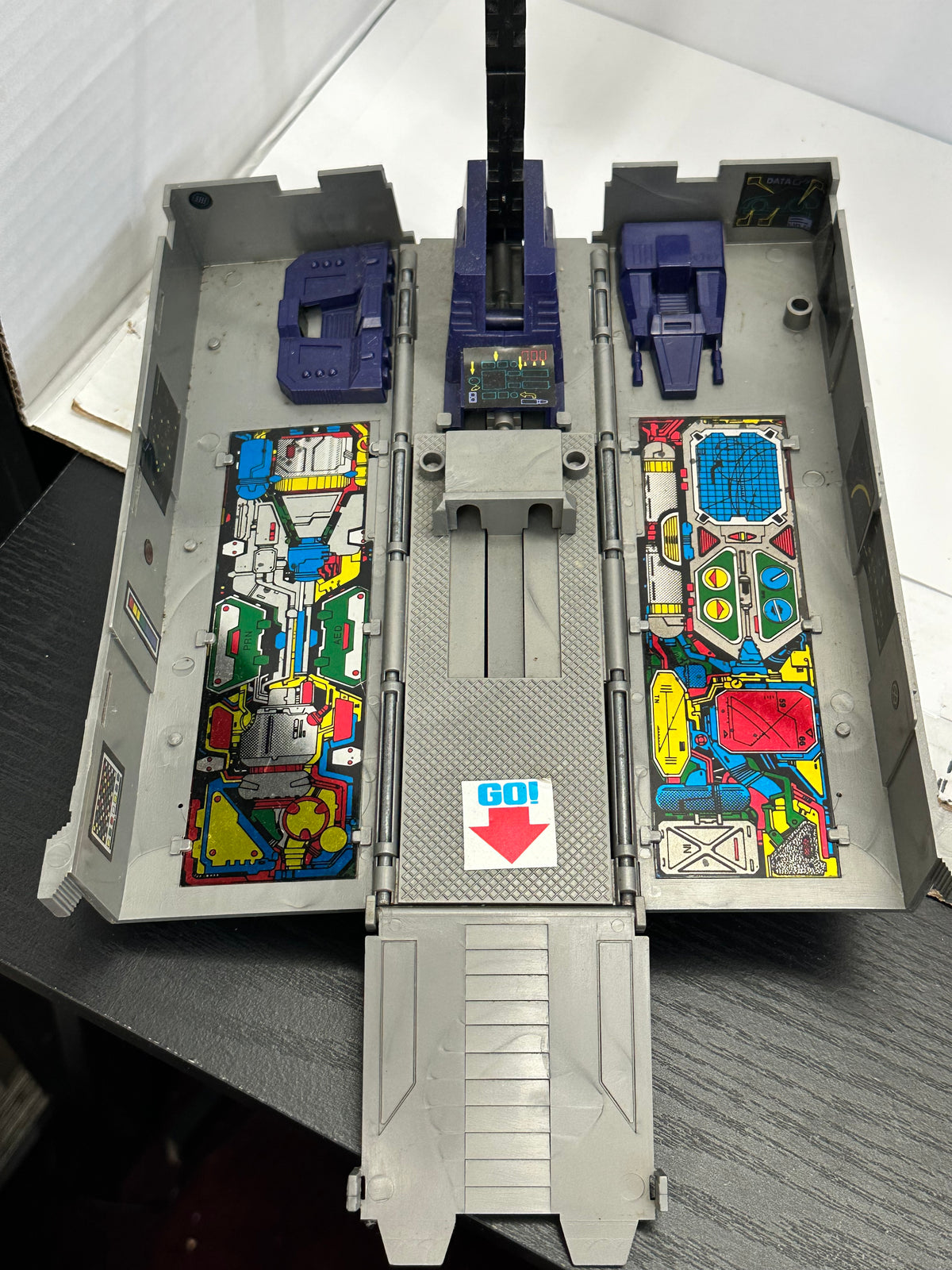 Vintage 1984 G1 Transformers Optimus Prime Cab & Trailer Set - Original 1980 #3