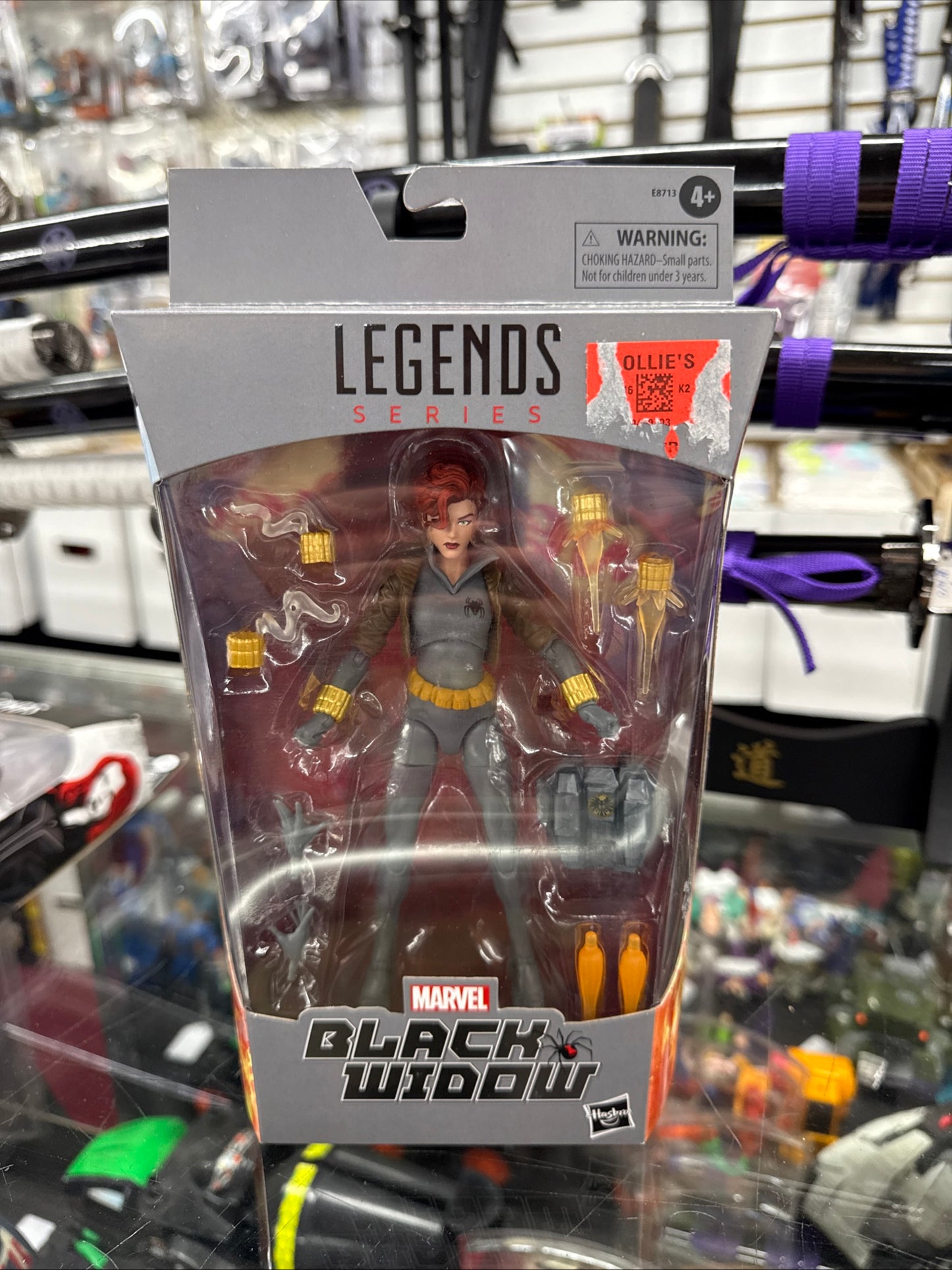 Marvel Legends Black Widow 6” Grey Suit Walmart Exclusive