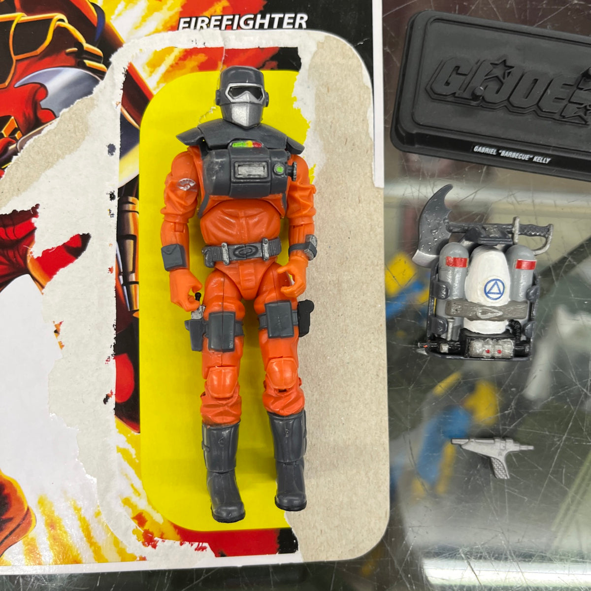 Barbecue, GI Joe 25th anniversary 3.75 action figure