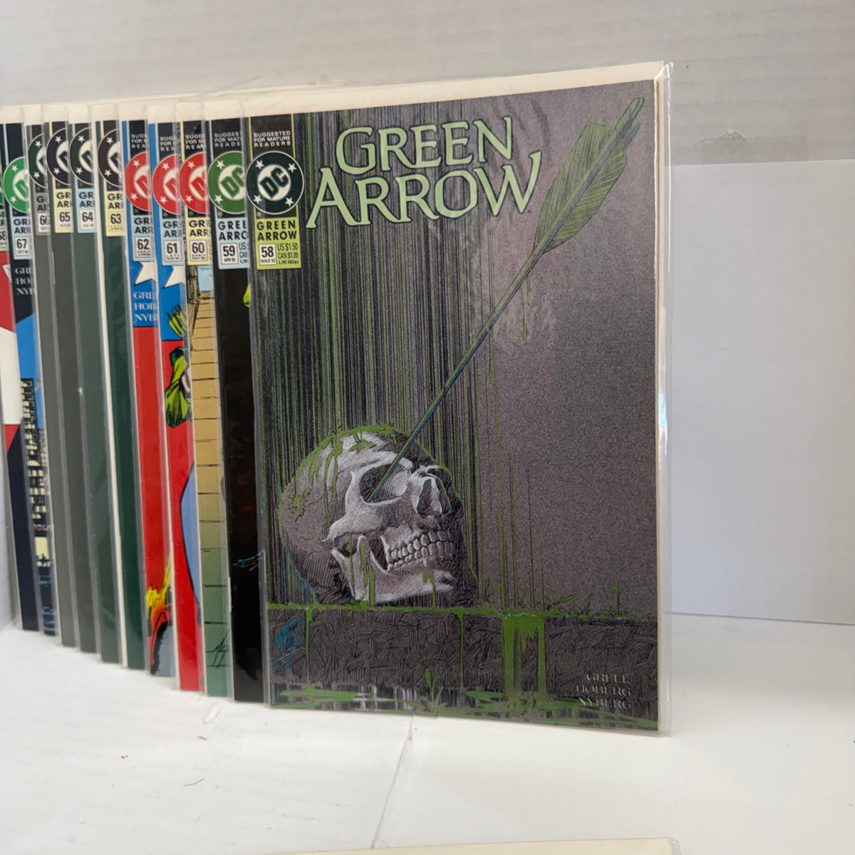 Green Arrow #56-68  Run Of 13. DC 1992