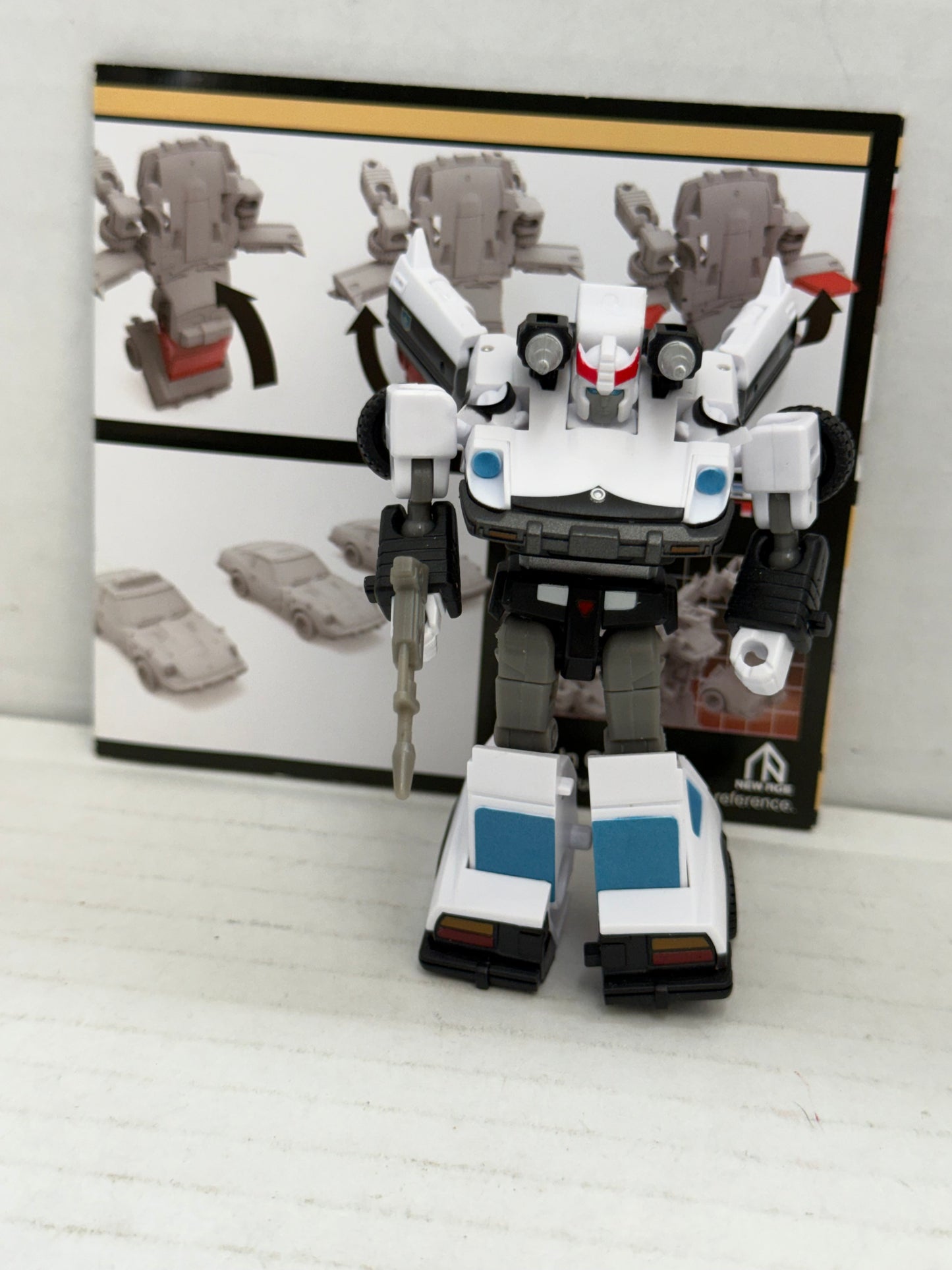 2024 Newage NA H3 Harry mini G1 Prowl Action figure 3 inch Loose Complete