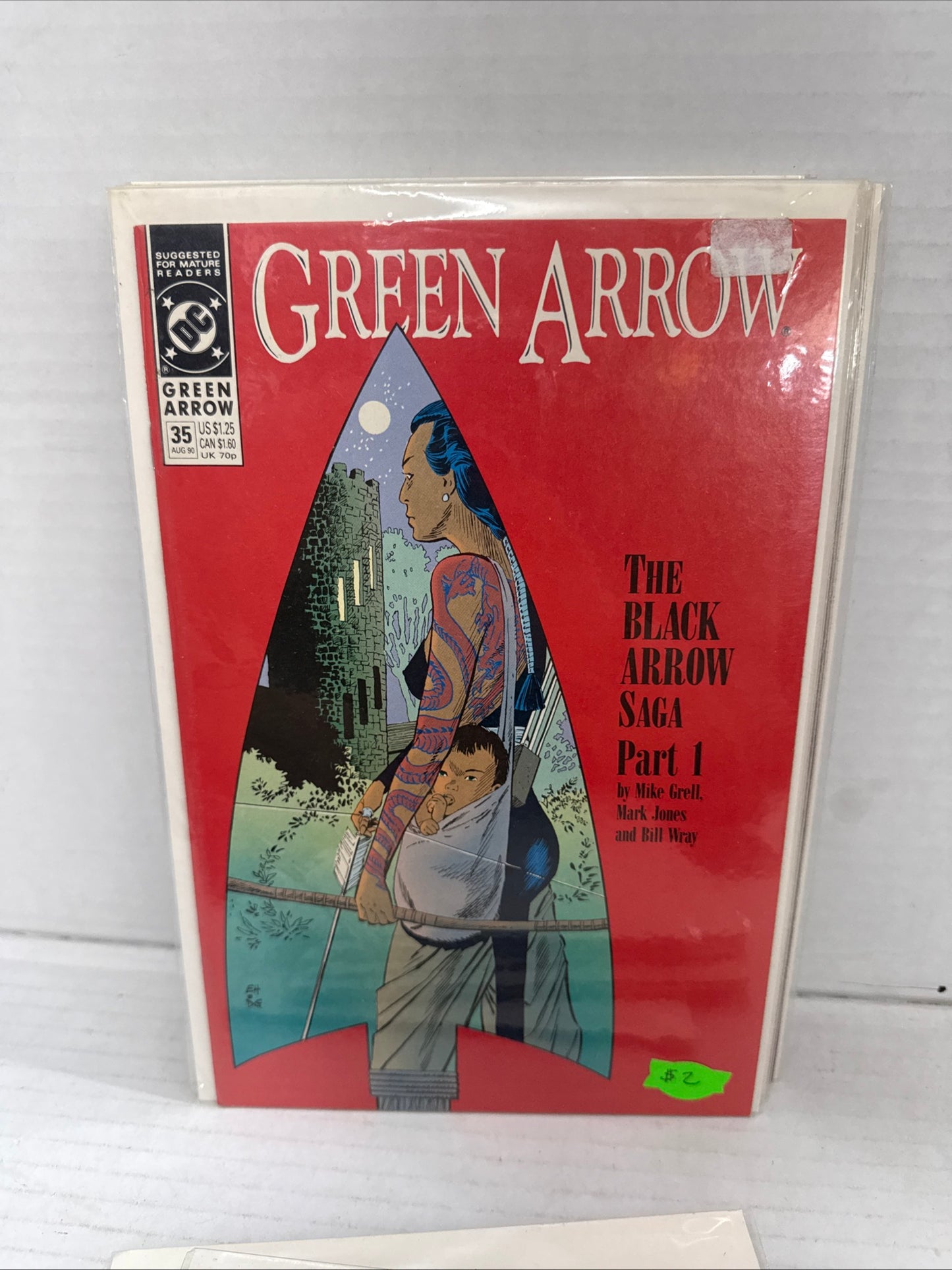Green Arrow DC 1990 Run Of 14 Comics!