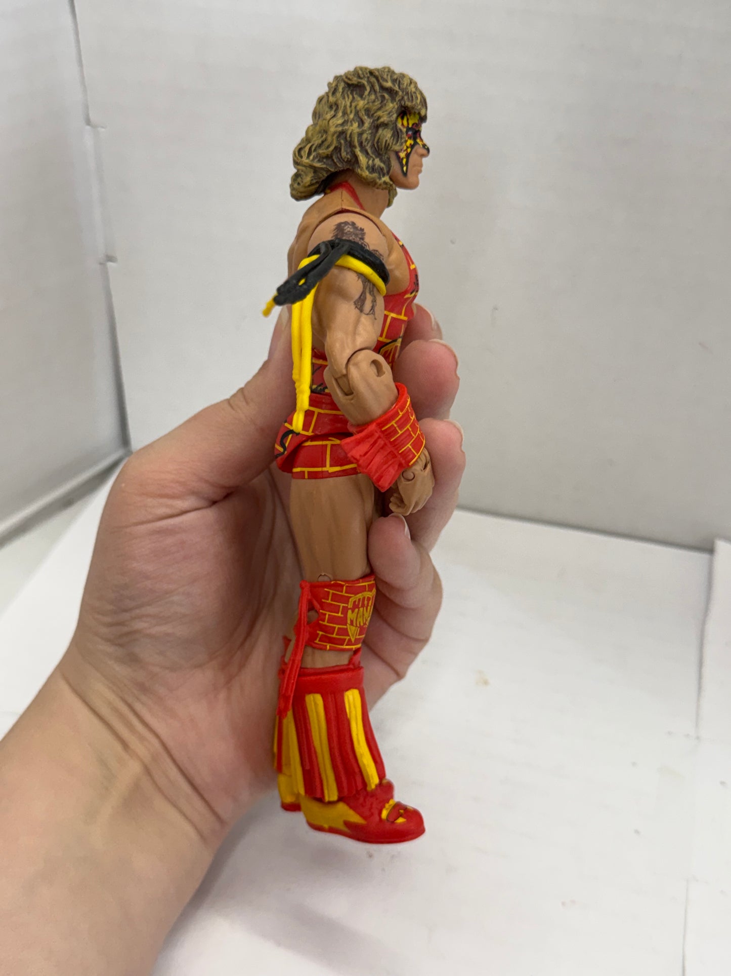 WWE Mattel Ultimate Warrior Elite Defining Moments Ultimate Maniacs WWF