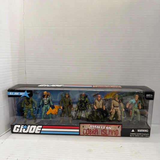 2009 GI Joe Multipacks  Assault Squad Assault Of Cobra Island 7-Pack Exclusive