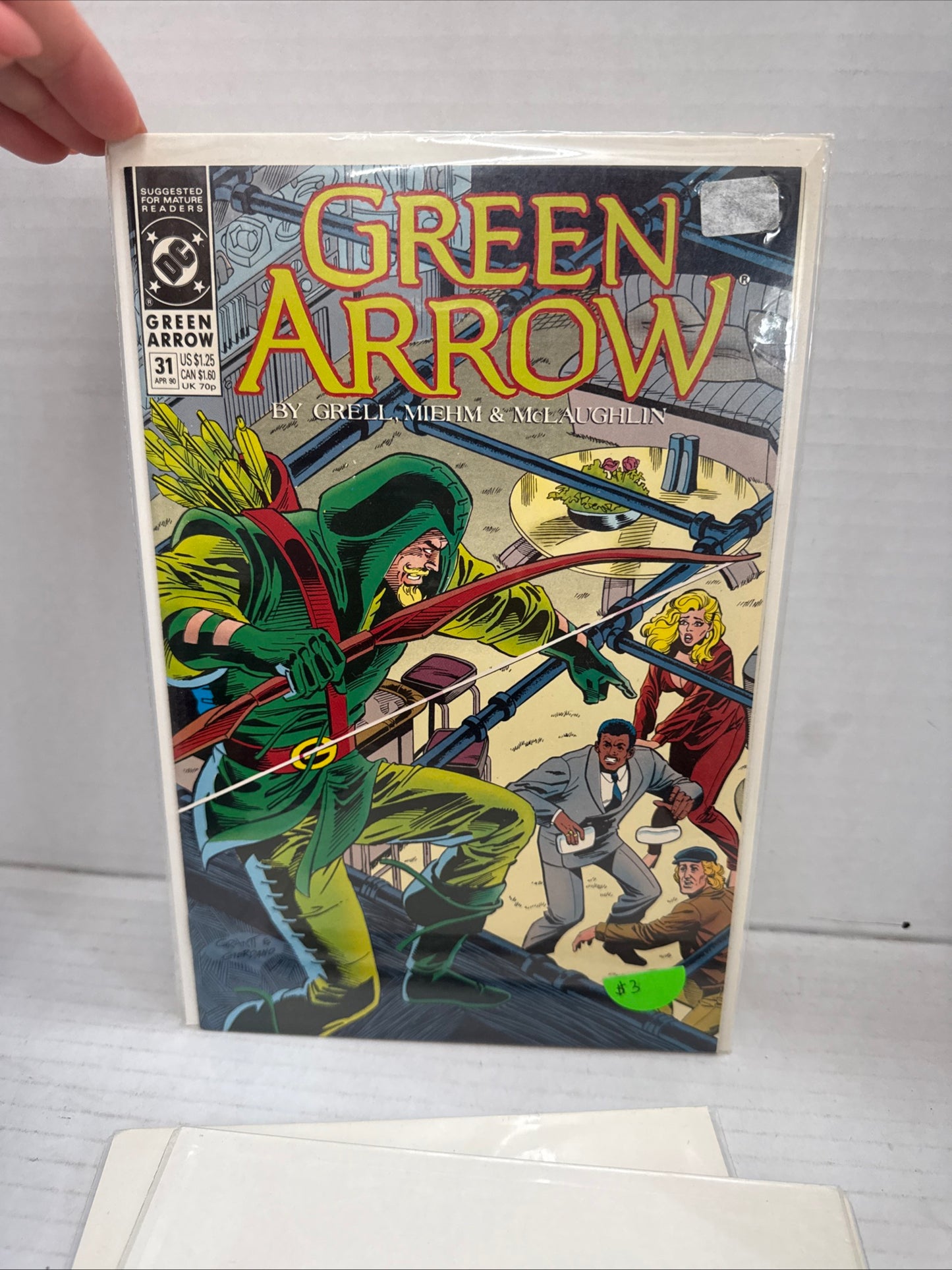 Green Arrow DC 1990 Run Of 14 Comics!