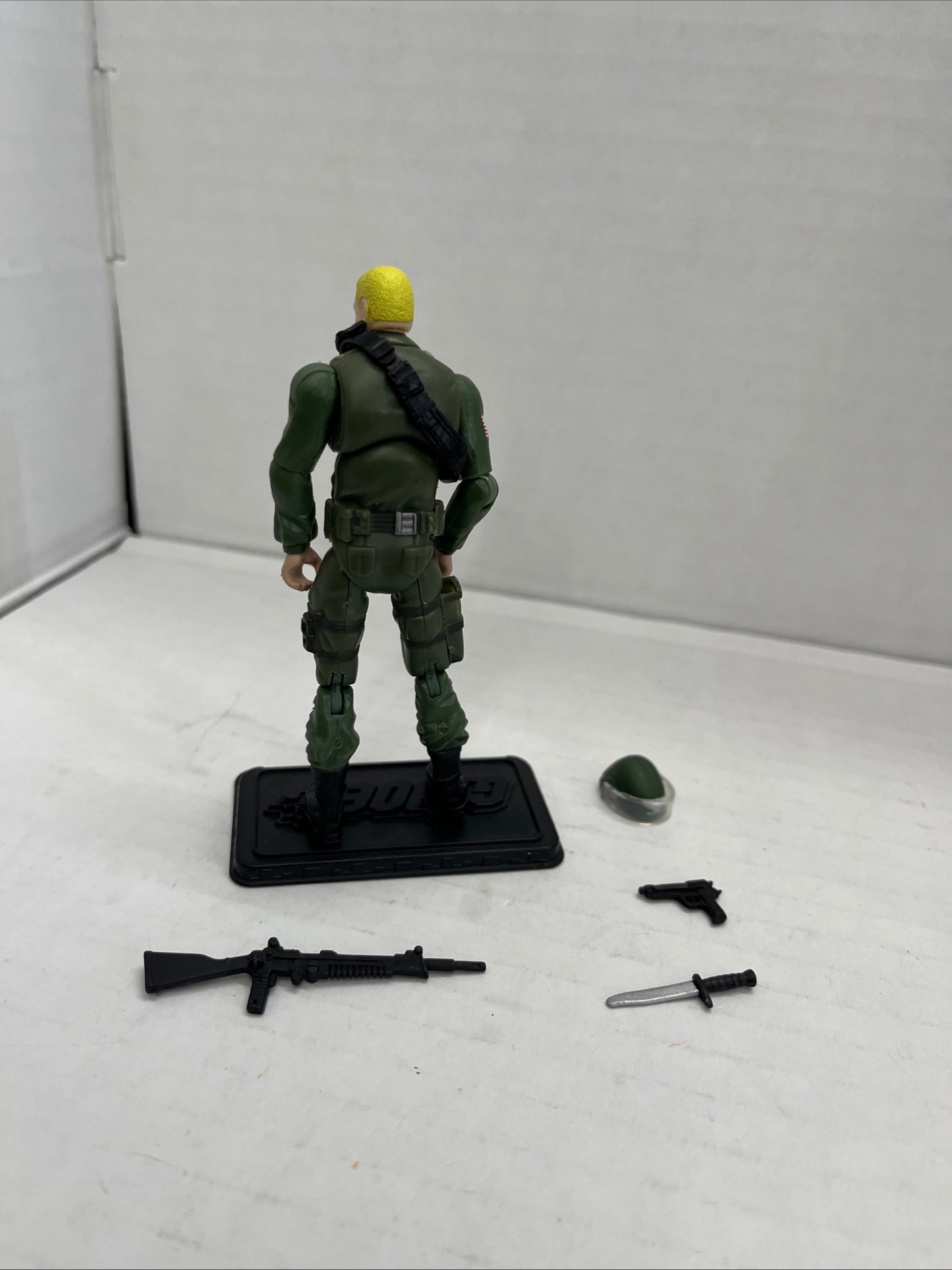 Hawk Senior Ranking Anniversary G.I. JOE COBRA 25th LOOSE Complete