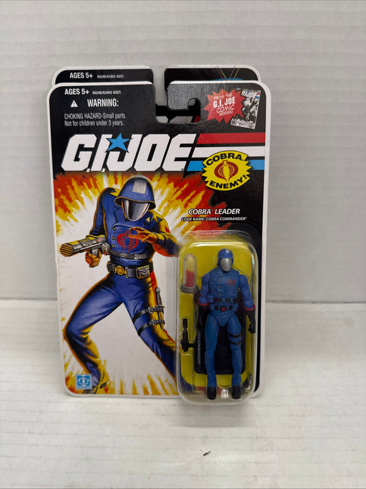 Gi Joe 25 Anniversary Cobra Commander .2007 Comic Series