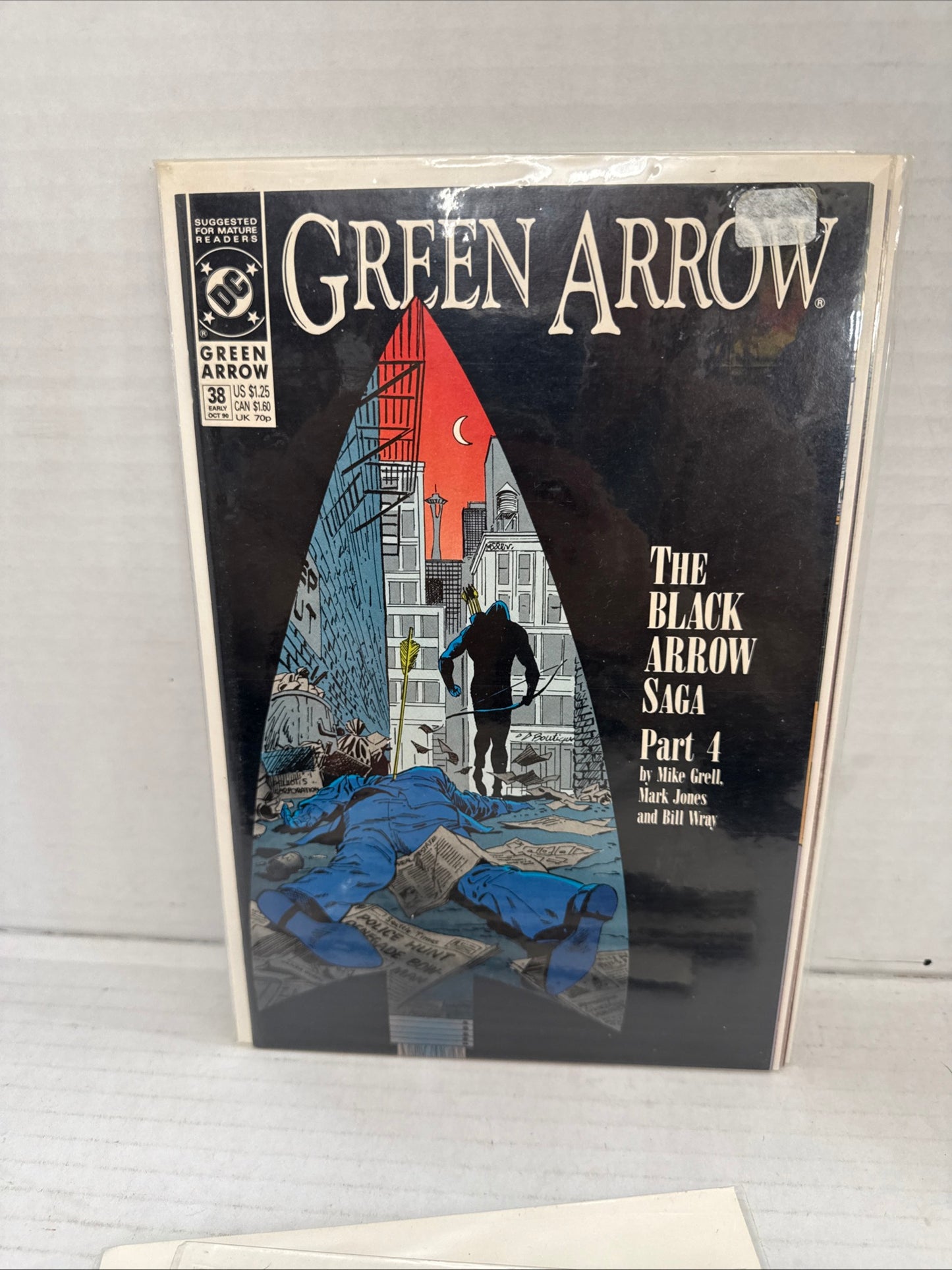 Green Arrow DC 1990 Run Of 14 Comics!