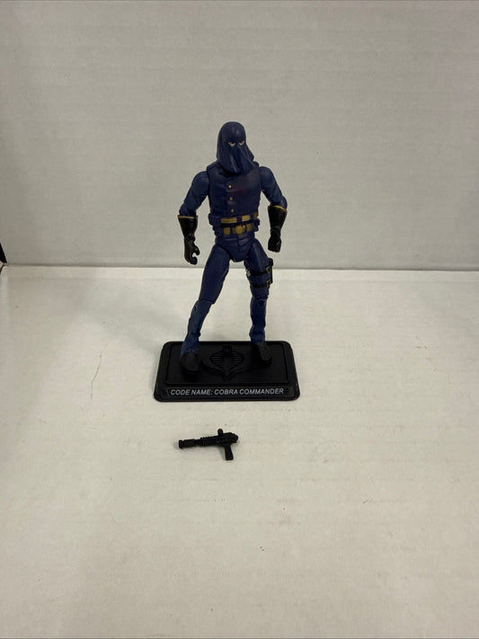 Cobra Commander Hooded V25 G.I. JOE COBRA 25th Anniversary LOOSE Complete