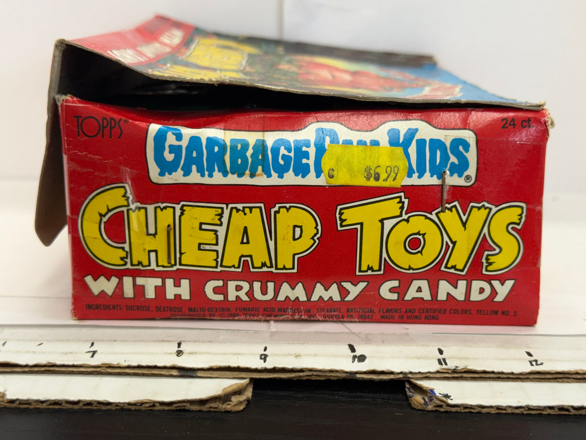 1986 Topps Vintage Garbage Pail Kids 1st Cheap Toys 24 bags In Original Box