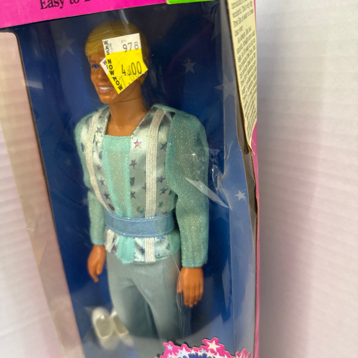 My First Ken Ballet Partner of Barbie Doll Mattel 1991 No. 3841