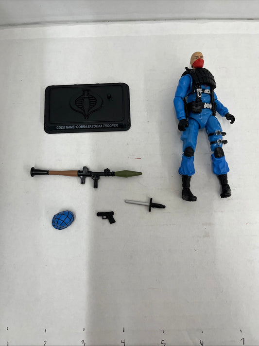 2008 GI JOE 25TH ANNIVERSARY COBRA BAZOOKA TROOPER V1 LOOSE COMPLETE FIGURE