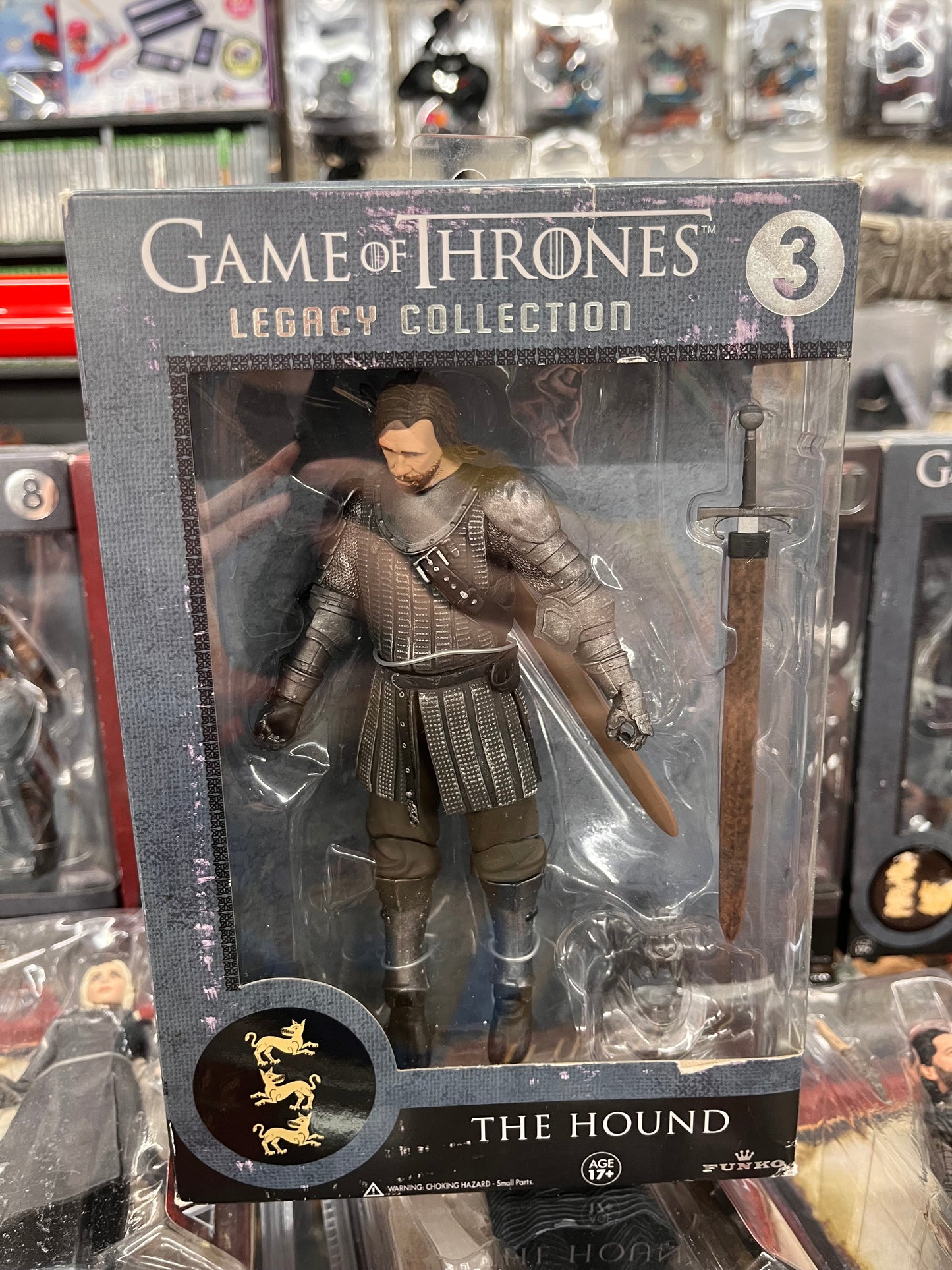Game of Thrones 3 Legacy Collection The Hound Figure