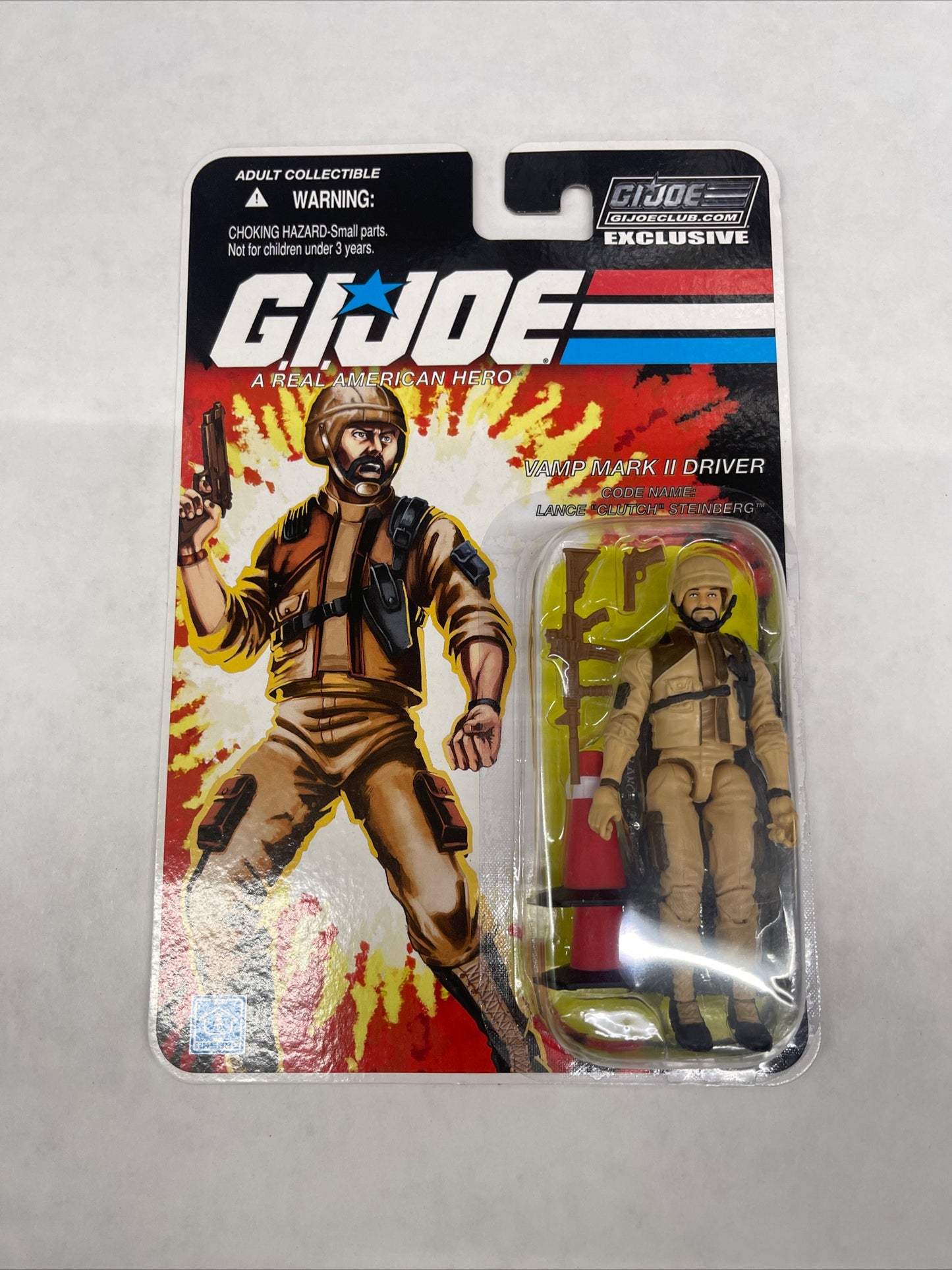 Vamp Mark II Driver Code Name Lance Clutch Steinberg G.I. Joe Club Exclusive MOC