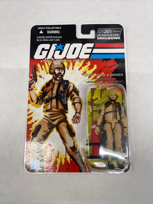 Vamp Mark II Driver Code Name Lance Clutch Steinberg G.I. Joe Club Exclusive MOC