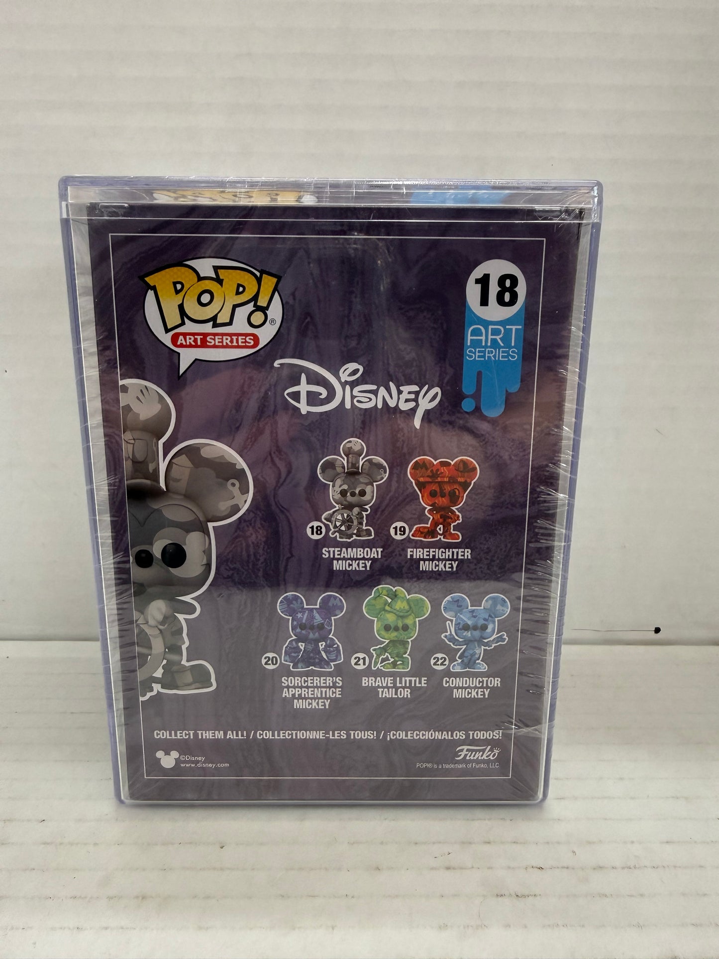Funko Pop! Protector: Disney Steamboat Mickey Walmart (Exclusive) #18 Sealed